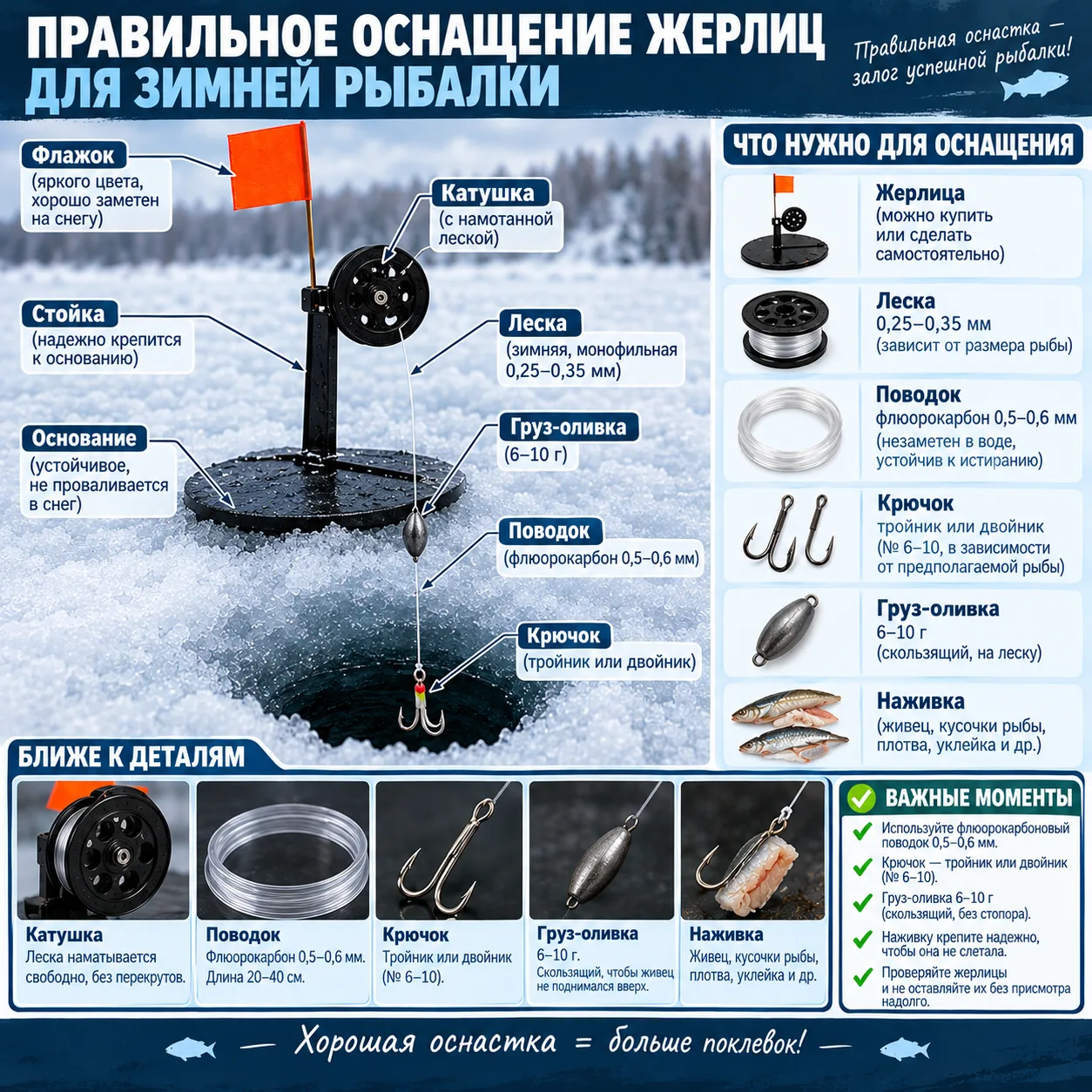 Впереди сезон твёрдой воды🐟!