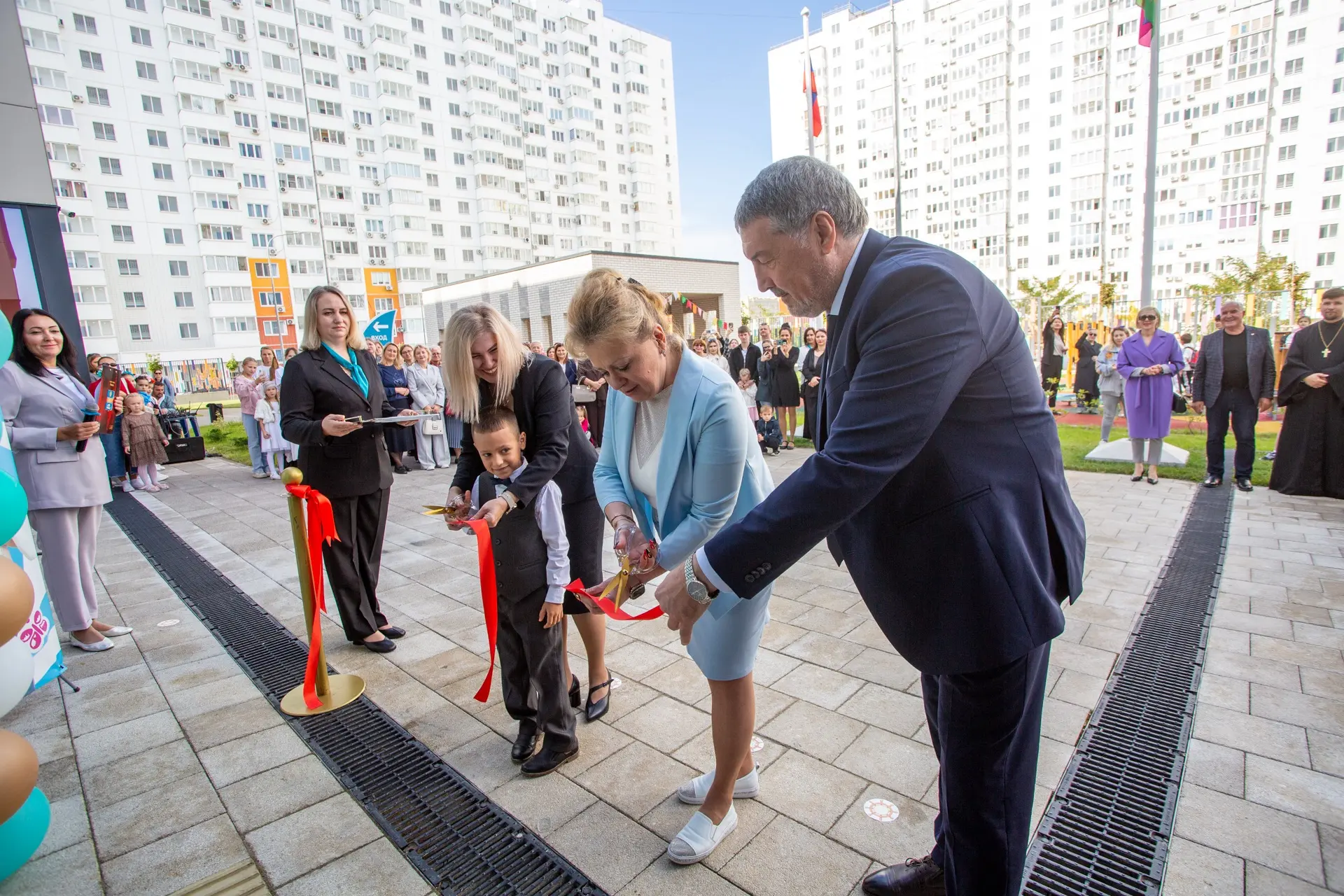 В Анапе торжественно открыли детский сад «Морячок»