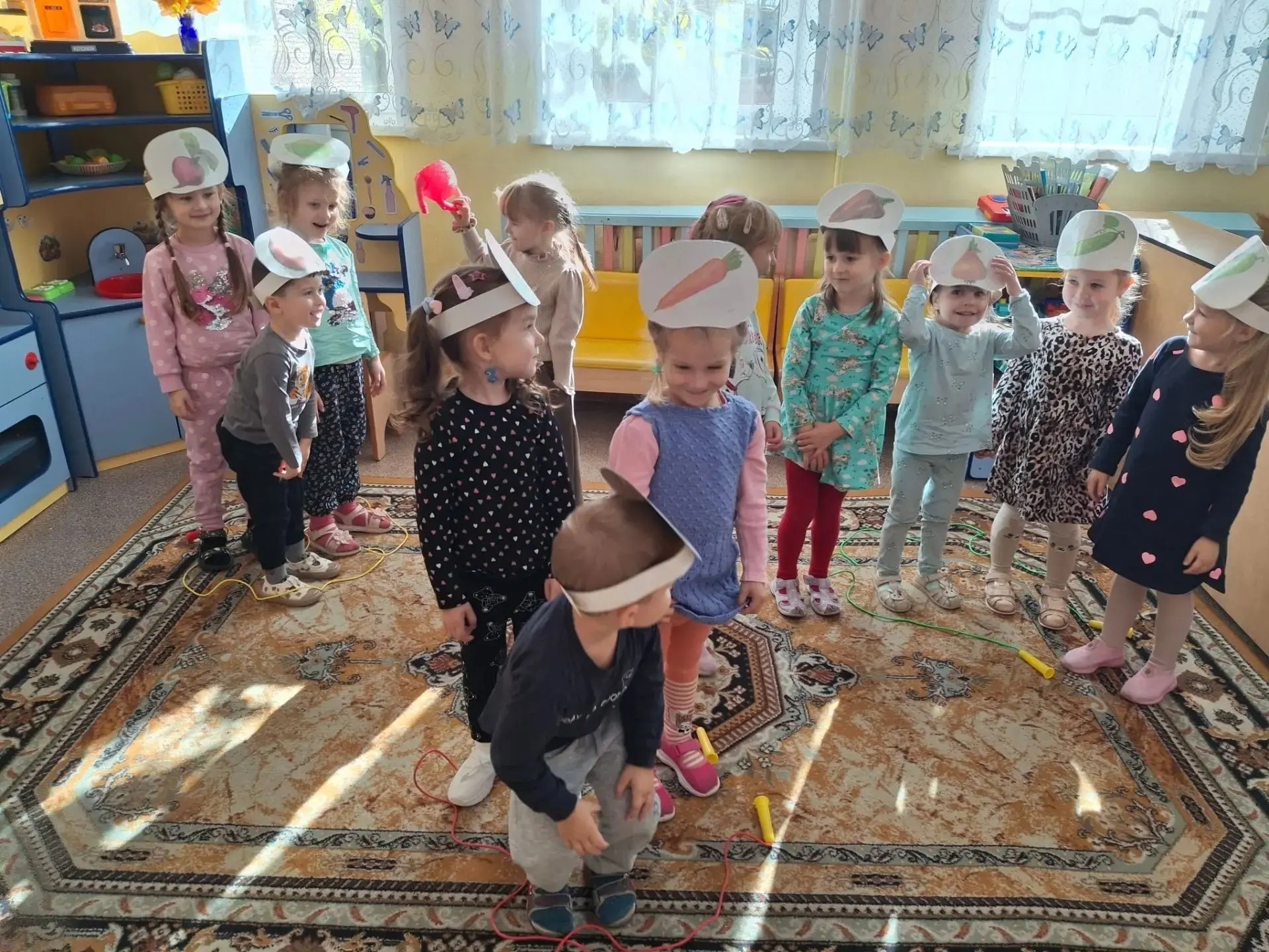 #Добрыеигры в детском саду.