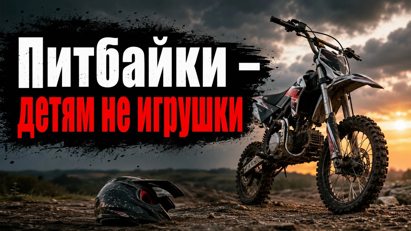Питбайк на дороге — угроза жизни ребёнка: ответственность несут родители