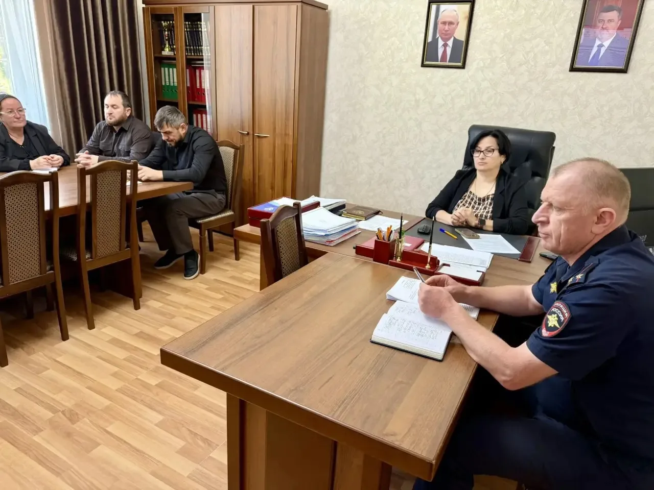 📃В Новолакском районе прошло совещание в рамках межведомственного взаимодействия профи...