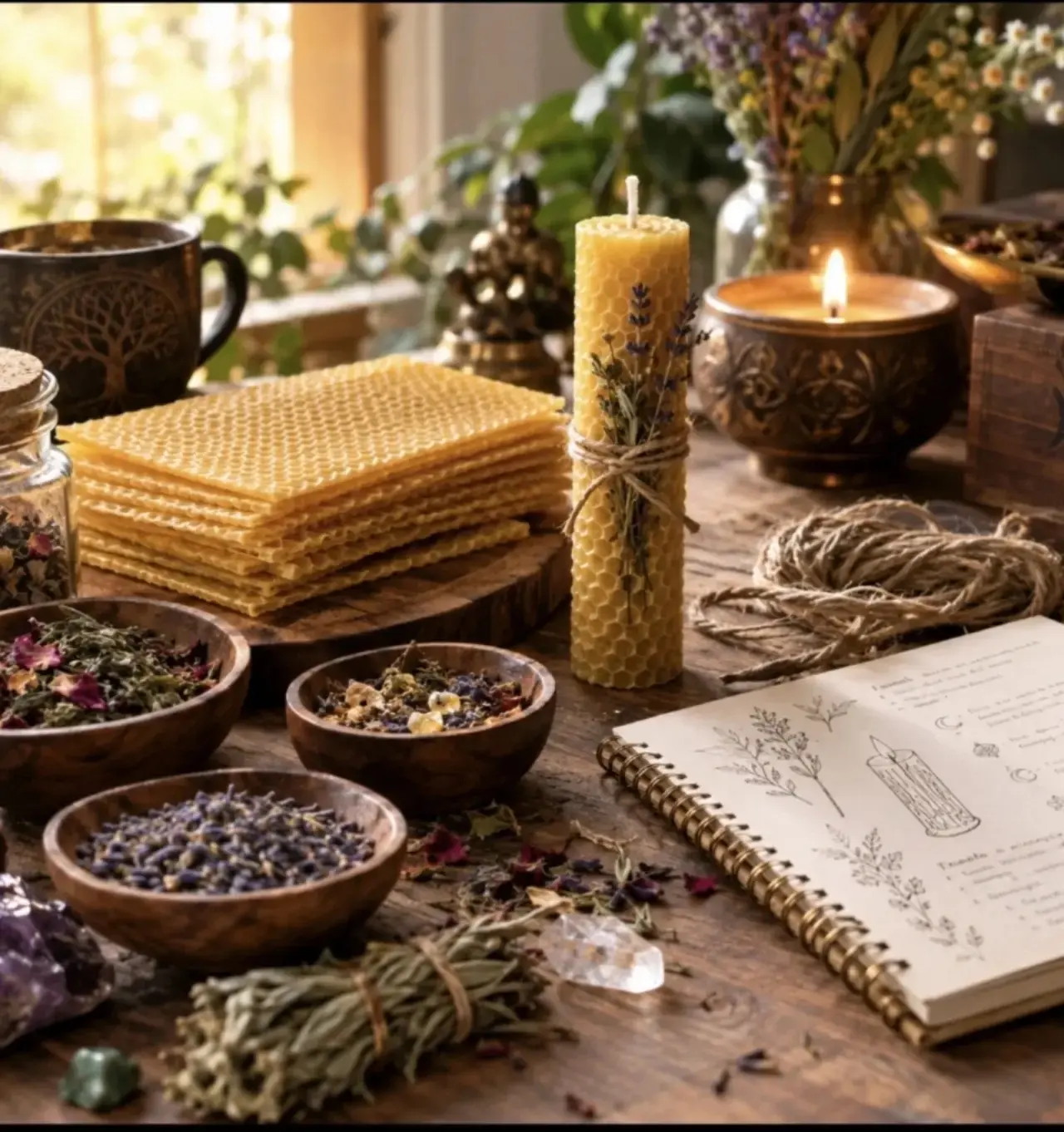 💚 Не забудьте, что свечи на Очищение мы прожигаем на убывающую луну 🙏