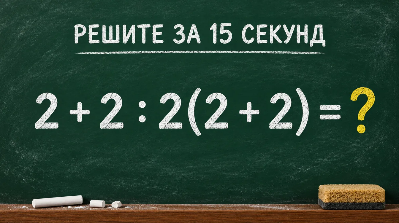 🔢 Математический тест от SAKHALIFE.RU