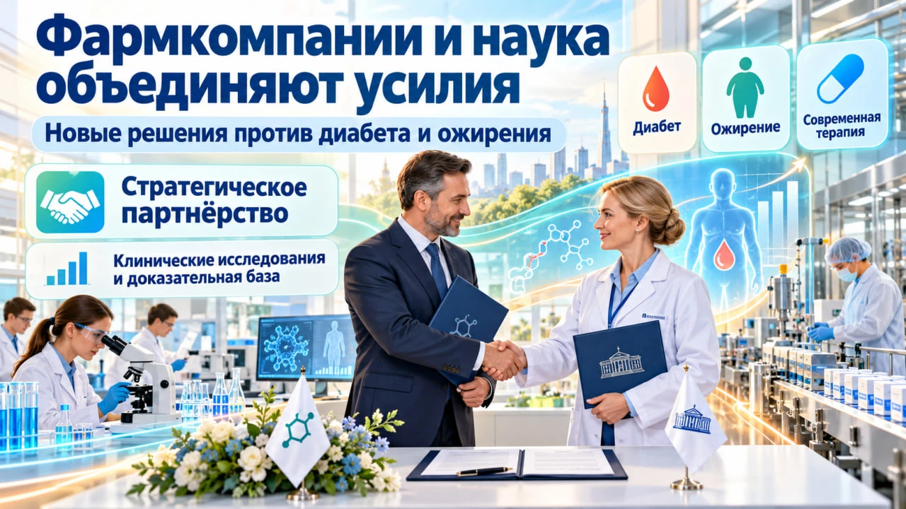 Российские фармкомпании укрепляют сотрудничество с отечественной медицинской наукой для...