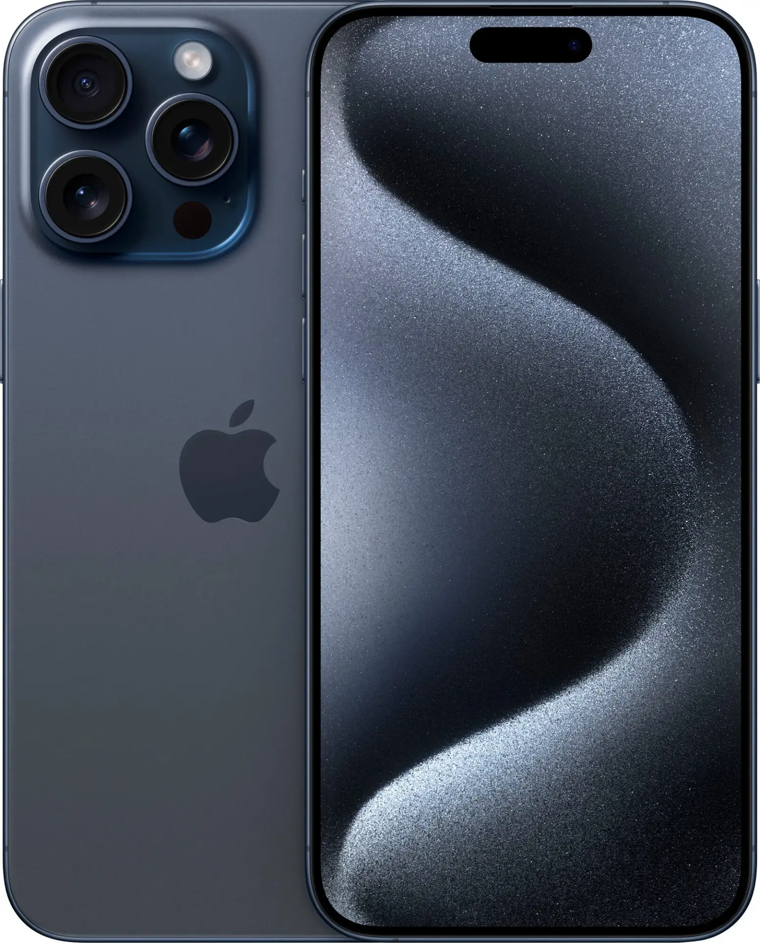 Смартфон Apple iPhone 15 Pro Max 256 ГБ, DualSIM, синий титан (Blue Titanium)