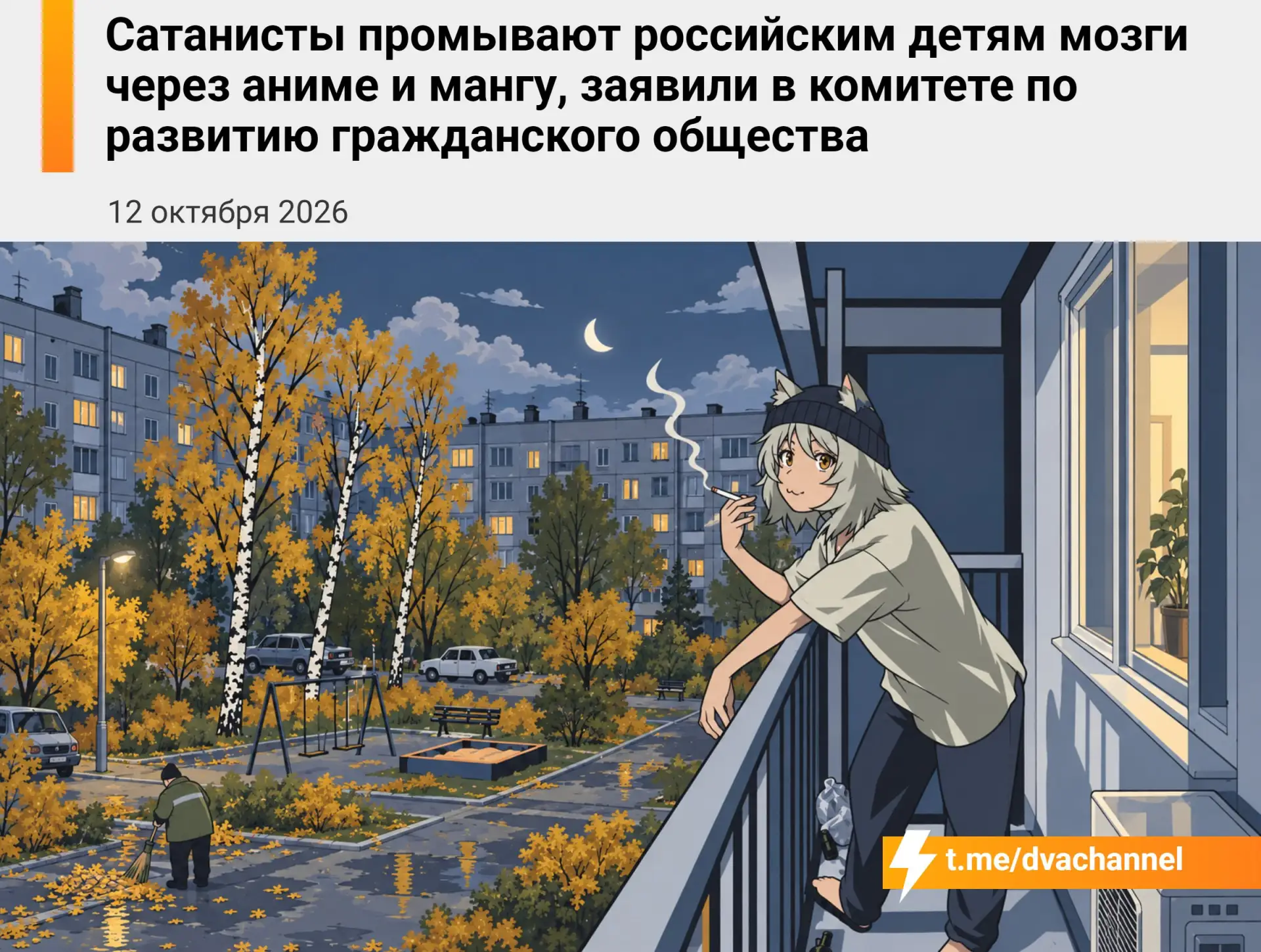 ❗️Аниме в России могут запретить из-за сатанизма (экстремизм в РФ) — с таким предложени...
