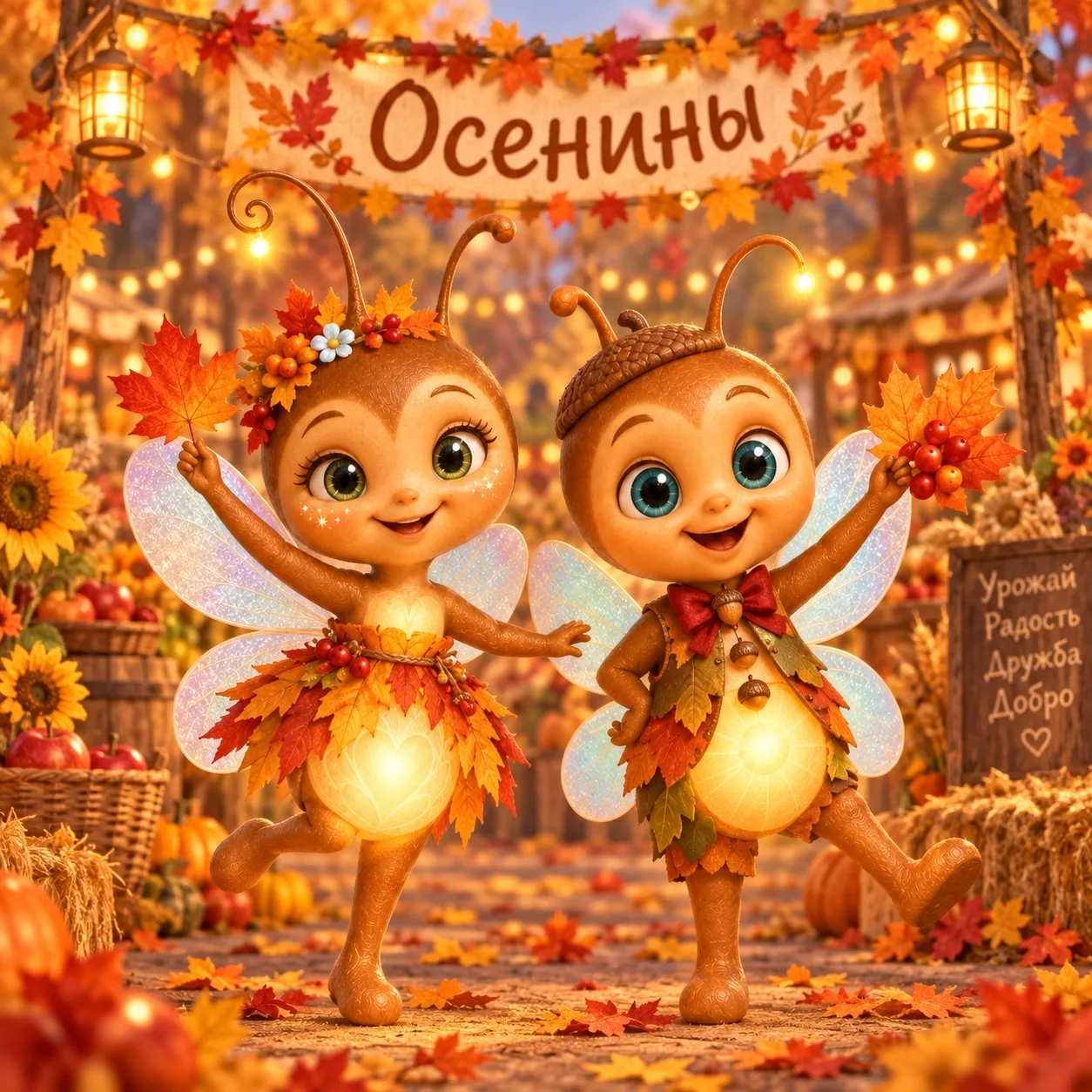 🍁 В детский сад заглянул осенний праздник, чтобы подарить радость и взрослым, и ребятам!