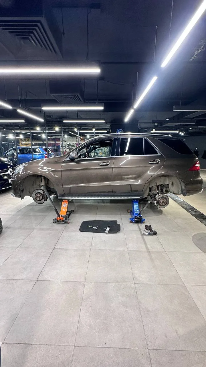 🛞Mercedes ML после установки комплекта🛞