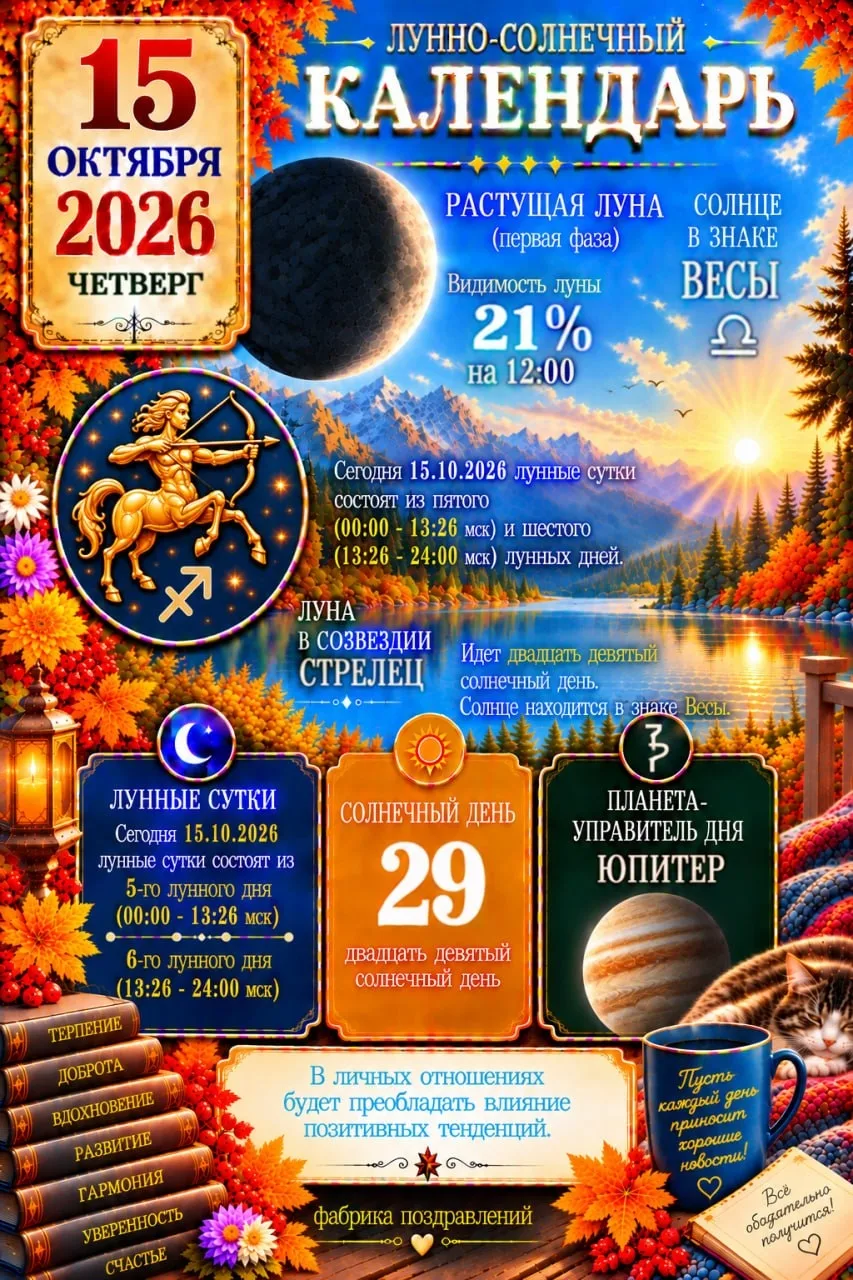 💫 15 октября...