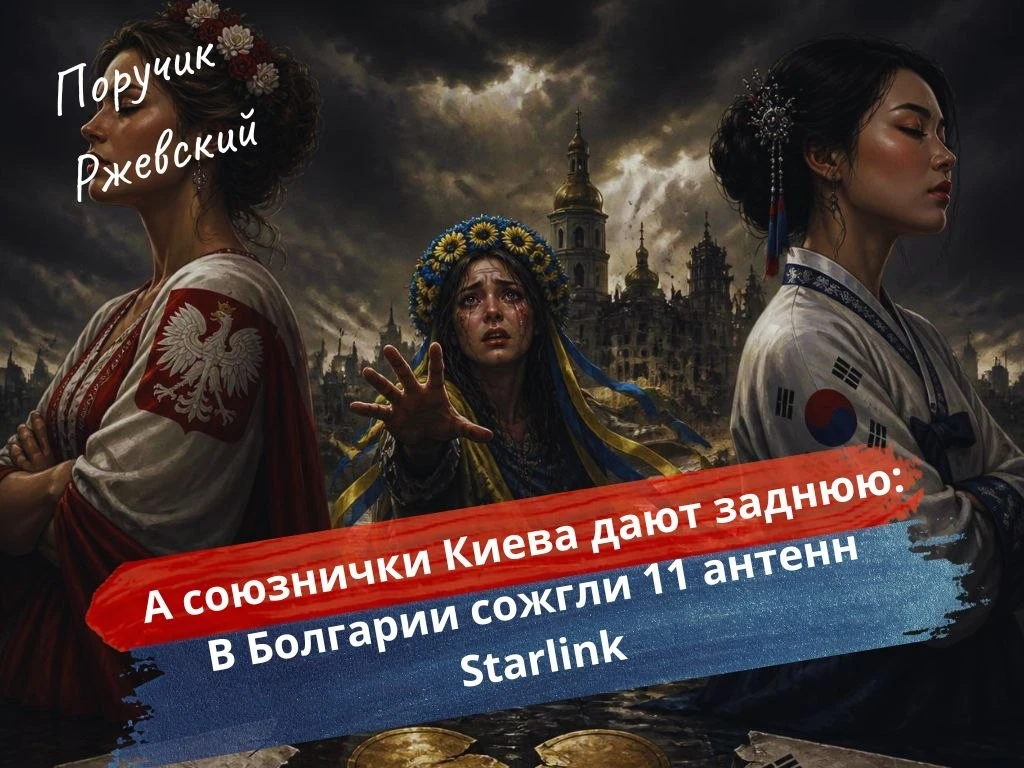 ⚡️А союзнички Киева дают заднюю: В Болгарии сожгли 11 антенн Starlink