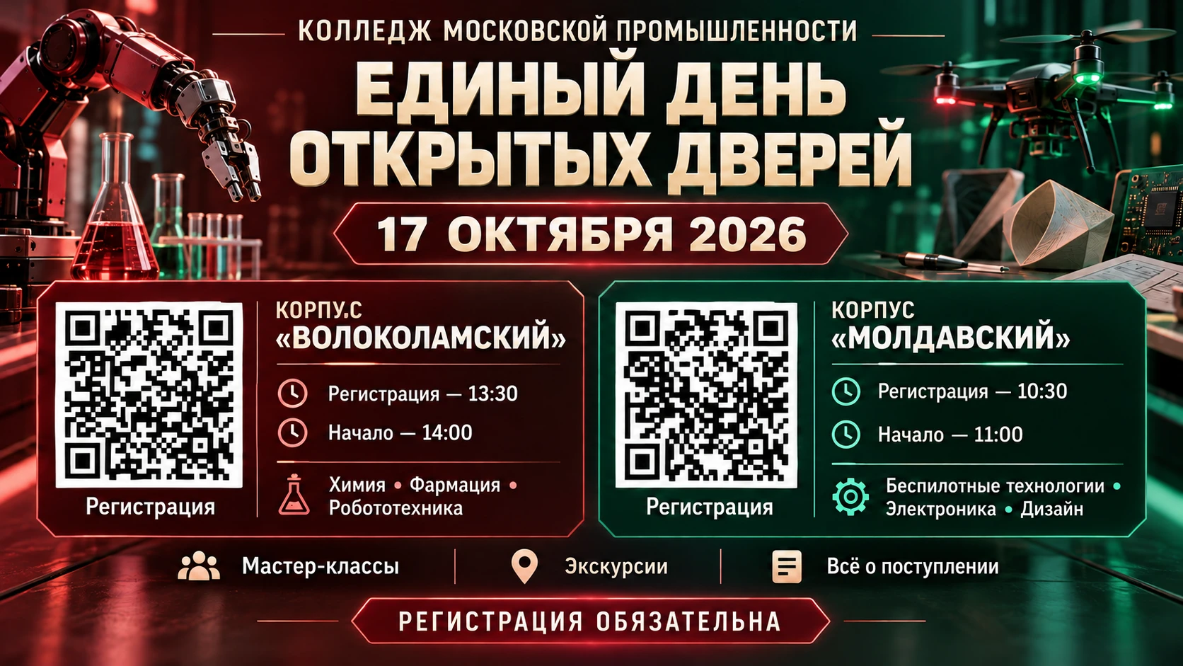 Твоя будущая профессия начинается здесь!