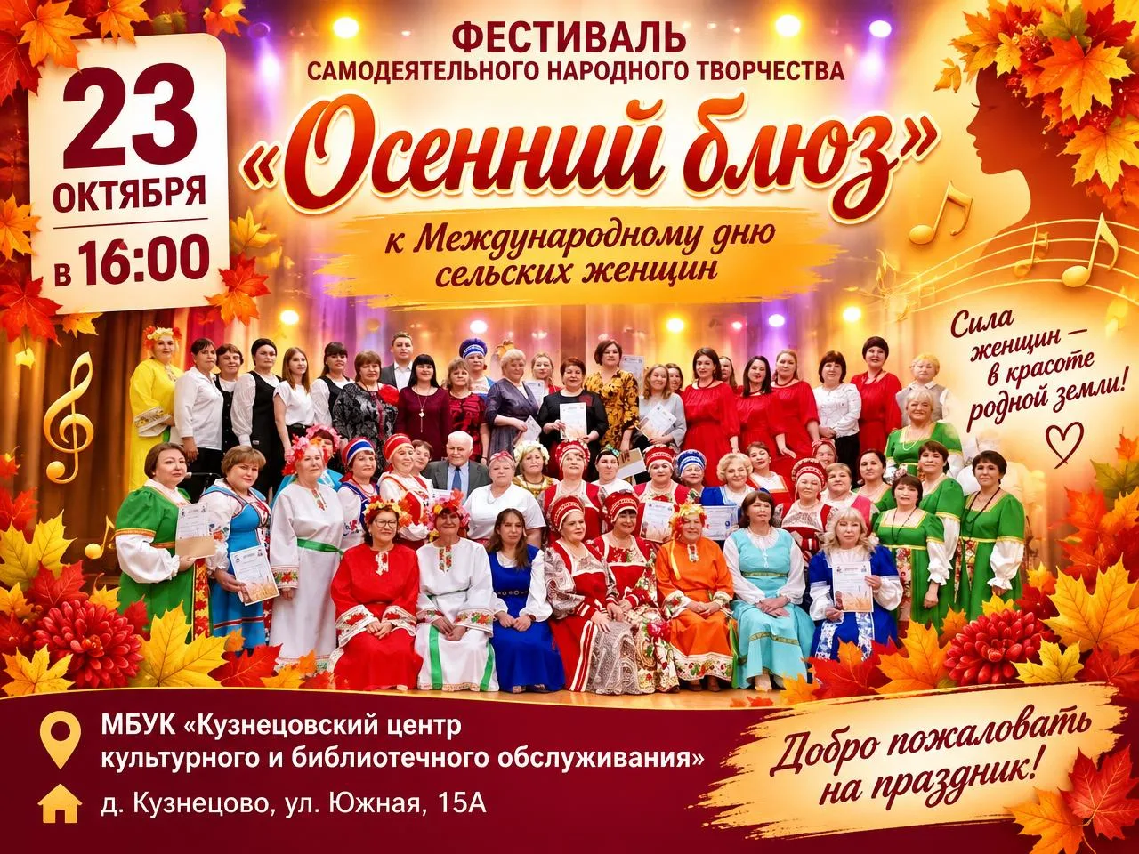 ✨ «Осенний блюз» — фестиваль, где живёт душа села! ✨