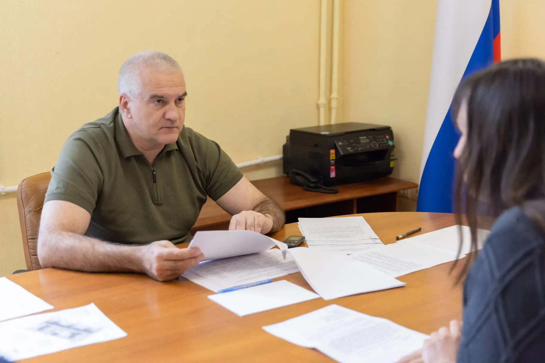 Сергей Аксёнов провел личный прием граждан по поручению Президента Российской Федерации