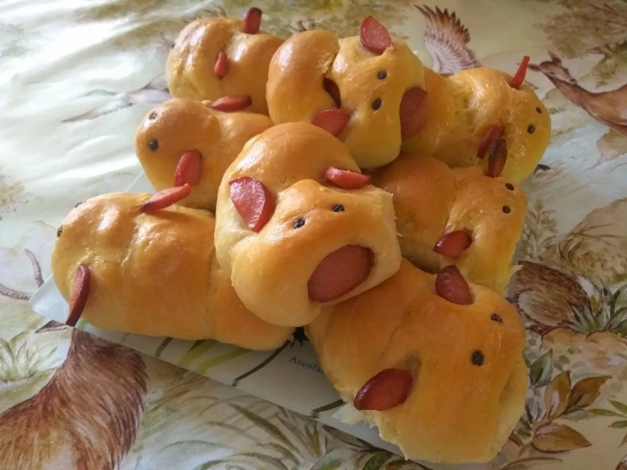 Сосиска в тесте " Поросятка " 🐷