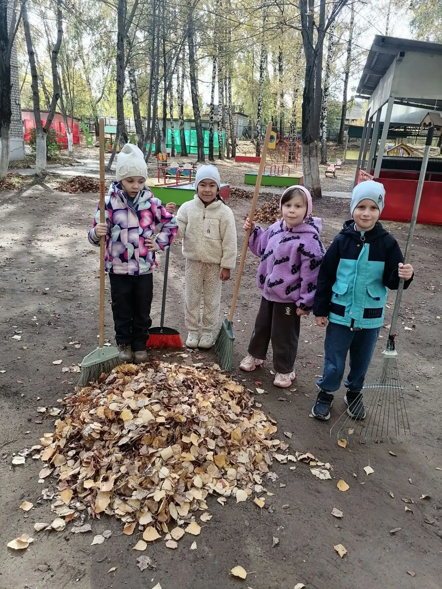 ОСЕННЯЯ УБОРКА