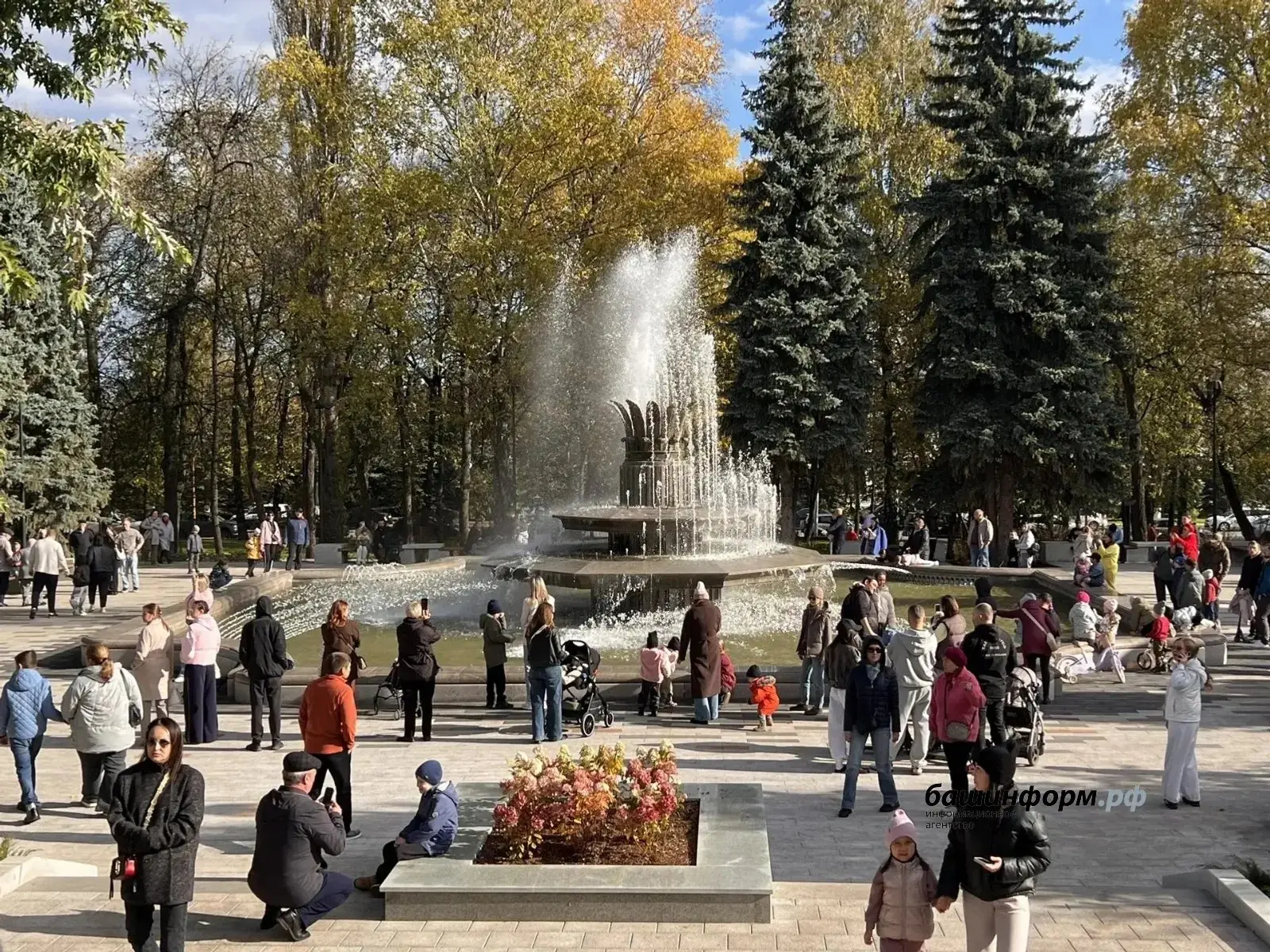 Стало известно, когда в Уфе отключат фонтанты