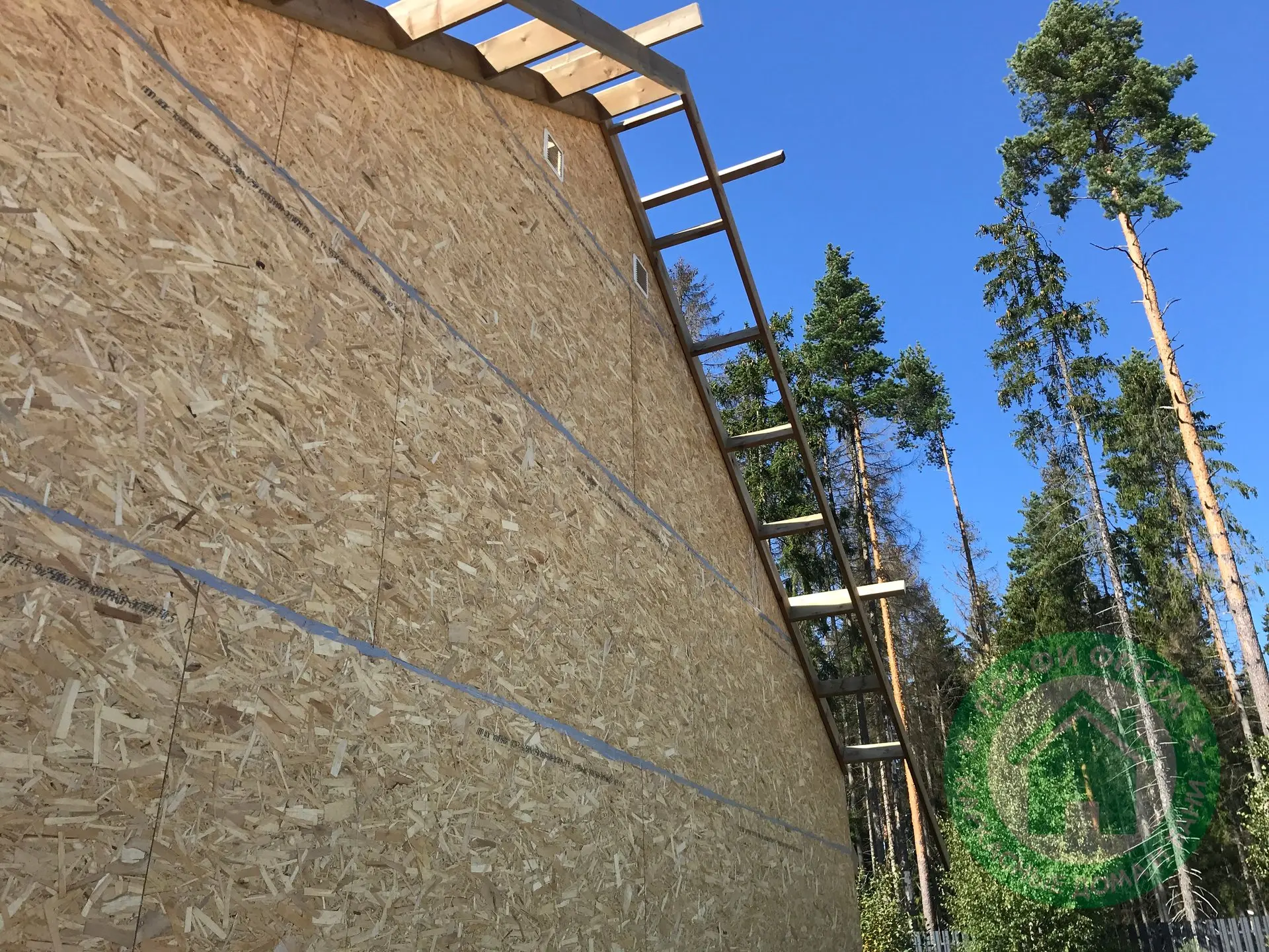 🏠 Строительство каркасного дома 10,6×8,5 м в Сертолово.