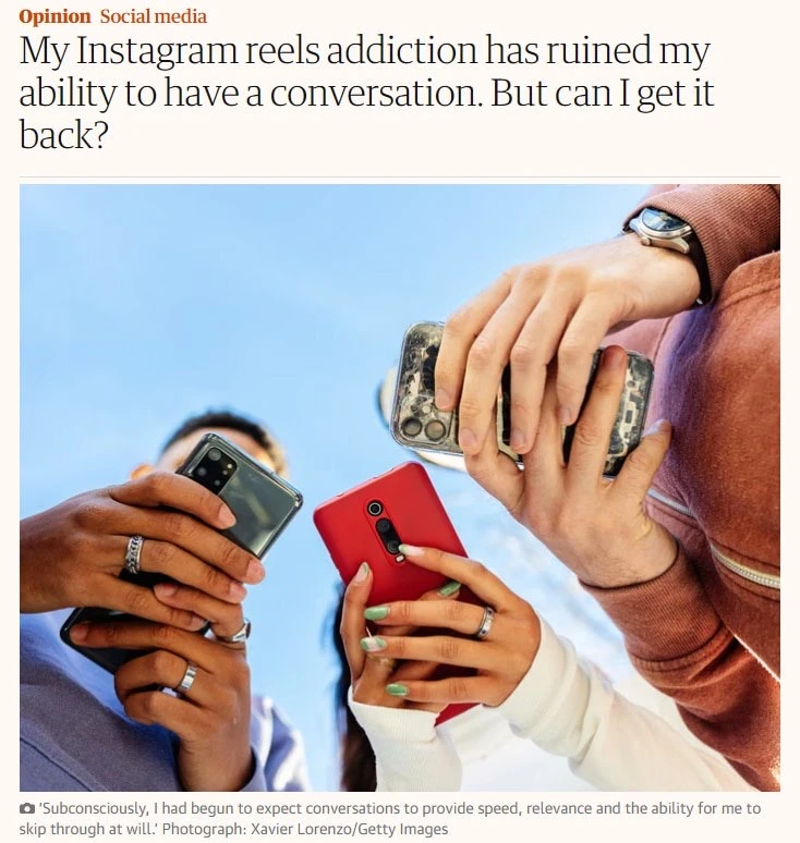Рилсы реально делают людей ТУПЕЕ — издание The Guardian провело эксперимент и сделало в...