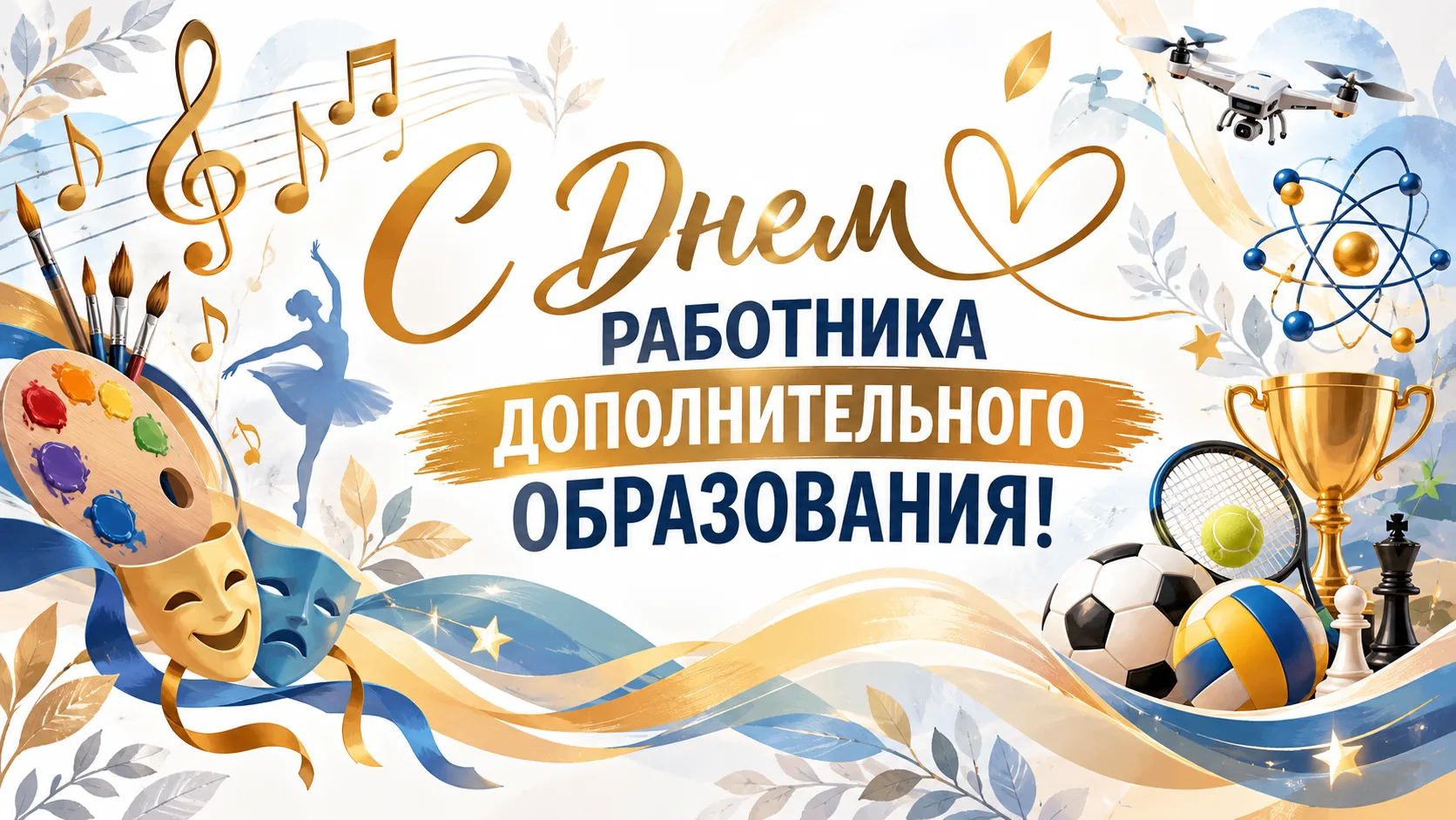 С ДНЁМ РАБОТНИКА ДОПОЛНИТЕЛЬНОГО ОБРАЗОВАНИЯ!