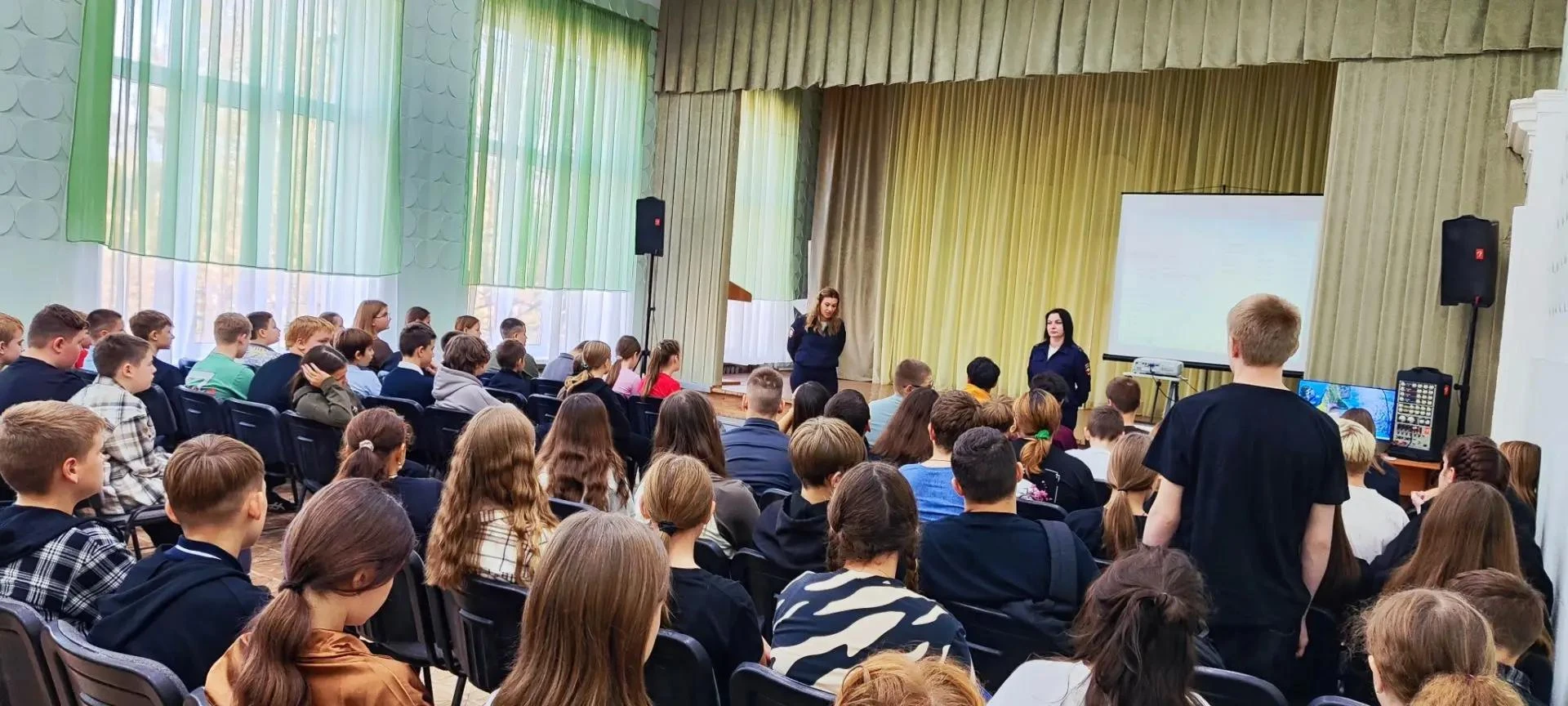 В нашей школе прошёл Единый день профилактики!