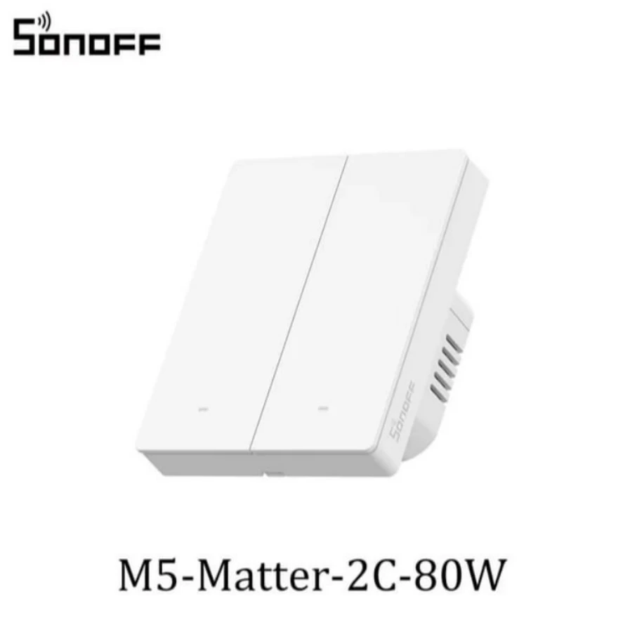 Выключатели Sonoff M5 с поддержкой протокола Matter: