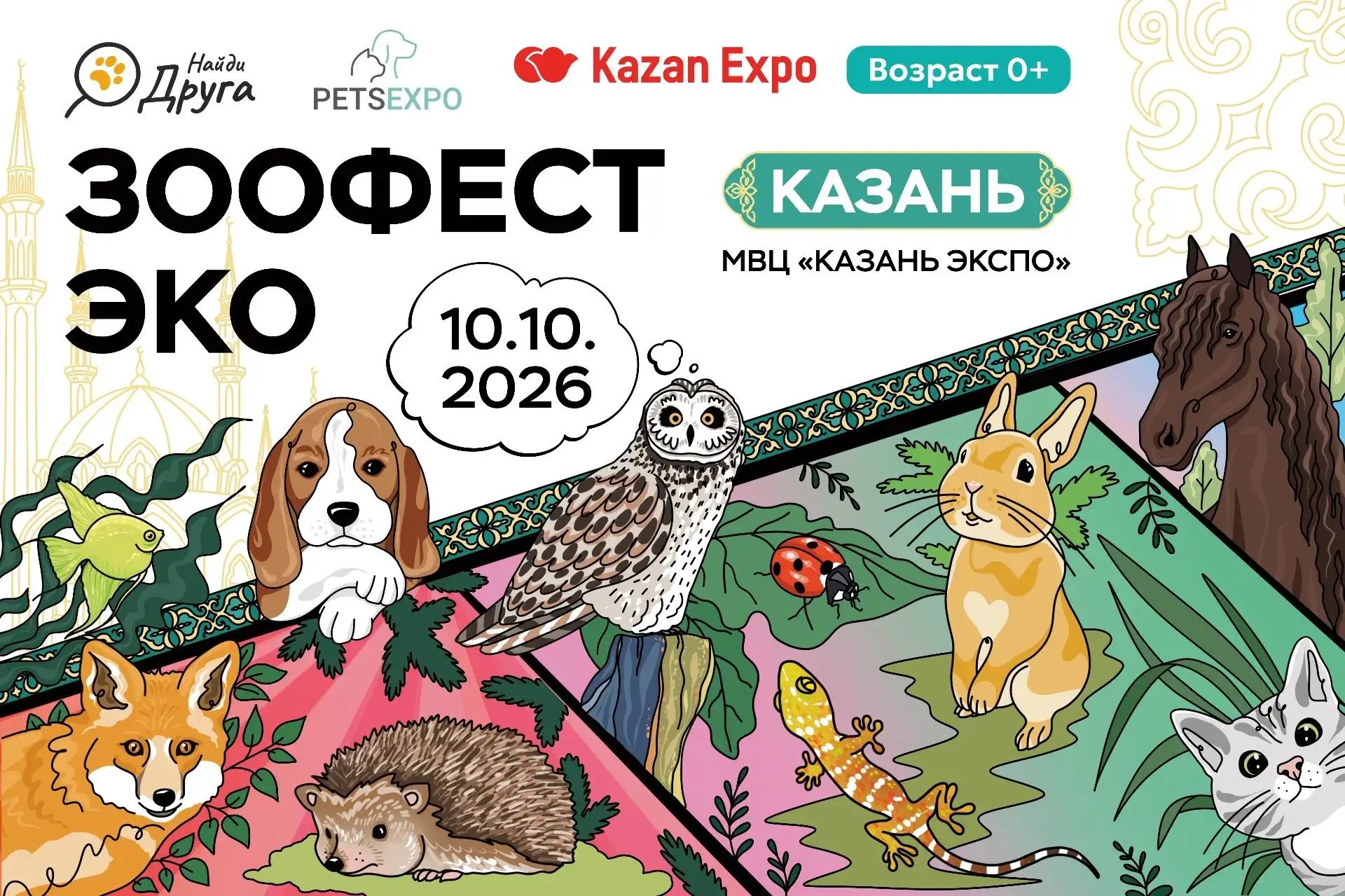 🔷 Напоминаем, что в Казани впервые пройдет масштабный семейный фестиваль любви к домаш...