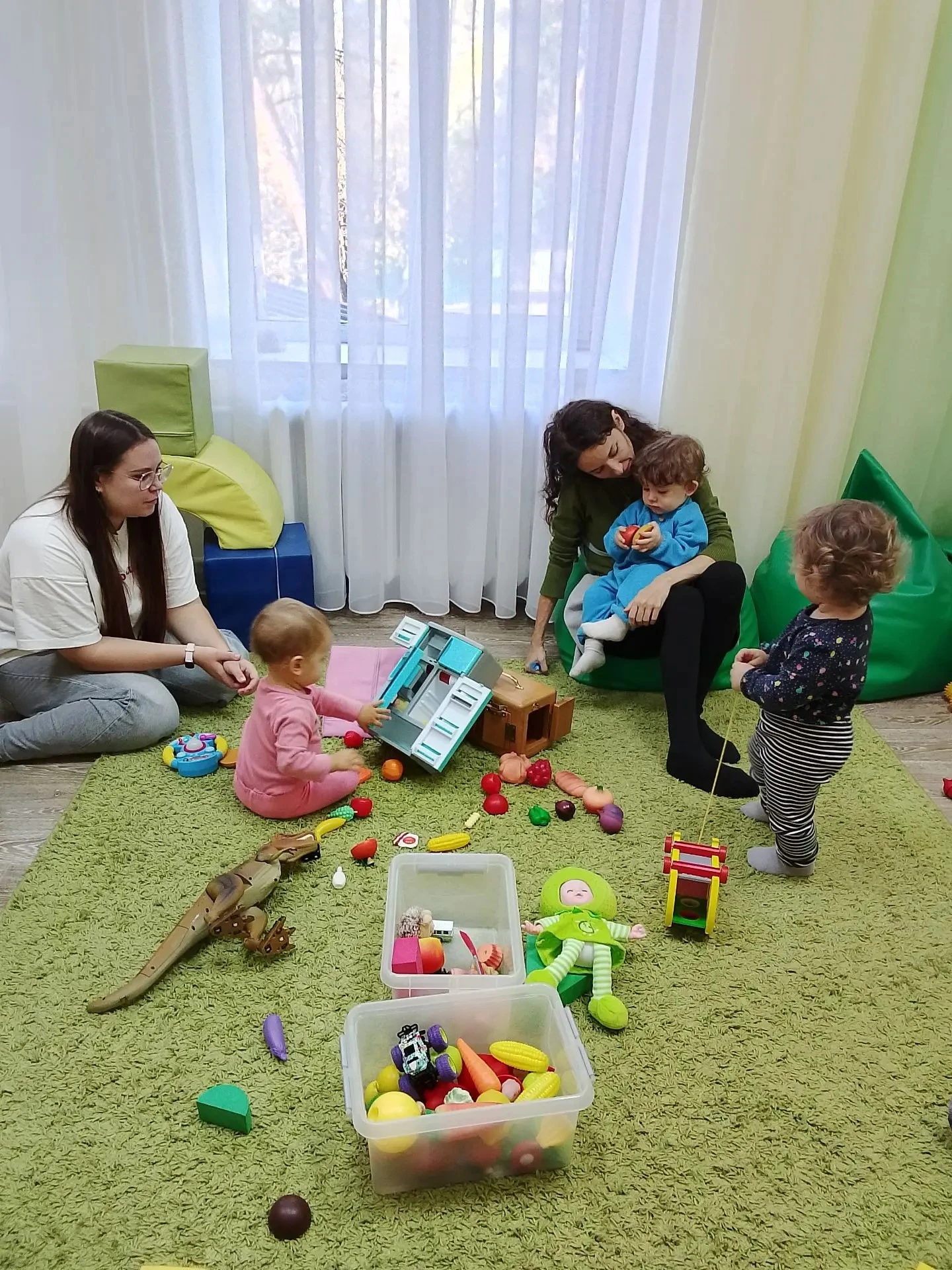 🧸 В Семейном МФЦ прошло новое занятие цикла «Мама и малыш» 🧸