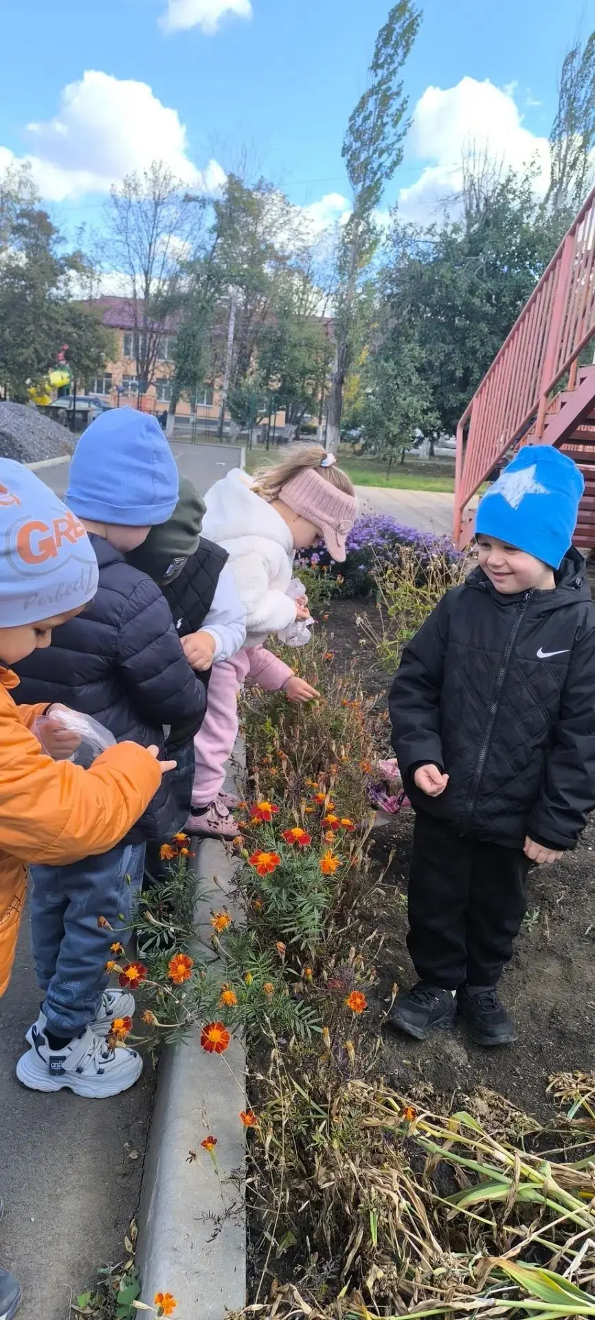 Осенняя прогулка в логопедической группе: собираем семена цветов!