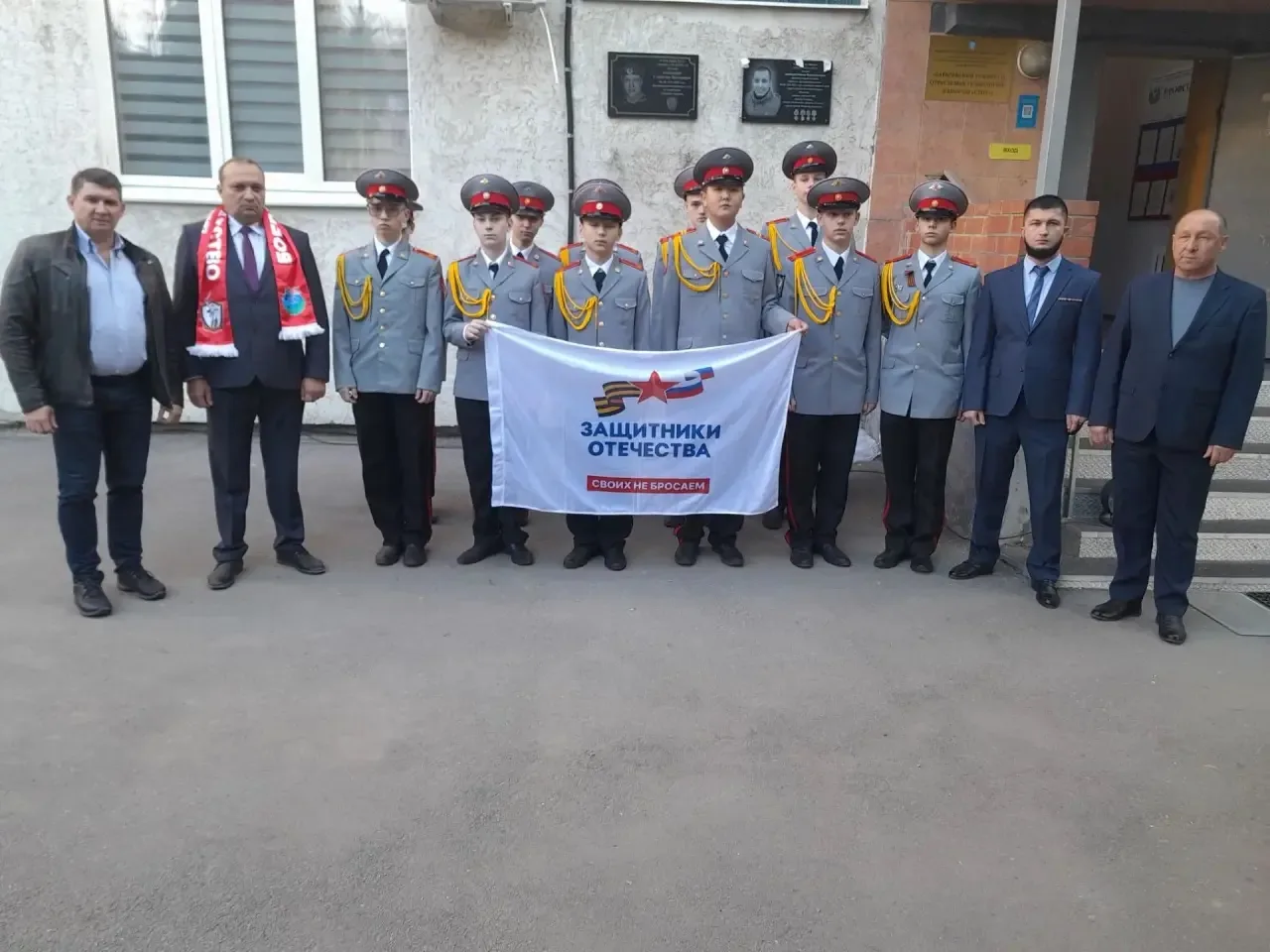 🎉 Кадеты 9 взвода — на важном памятном мероприятии! 🎉