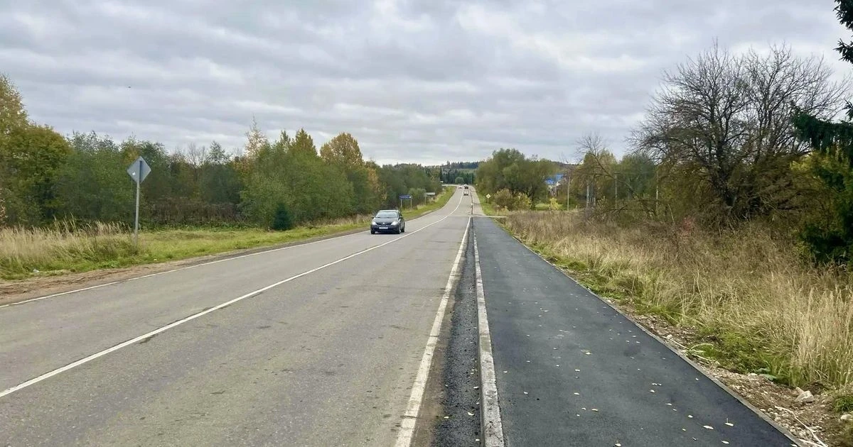 В Наро‑Фоминском округе обустроили около 3 км тротуаров 🚶