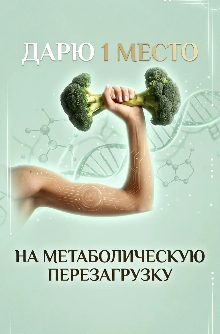 ДАРЮ МЕСТО НА «МЕТАБОЛИЧЕСКОЙ ПЕРЕЗАГРУЗКЕ» 🎉