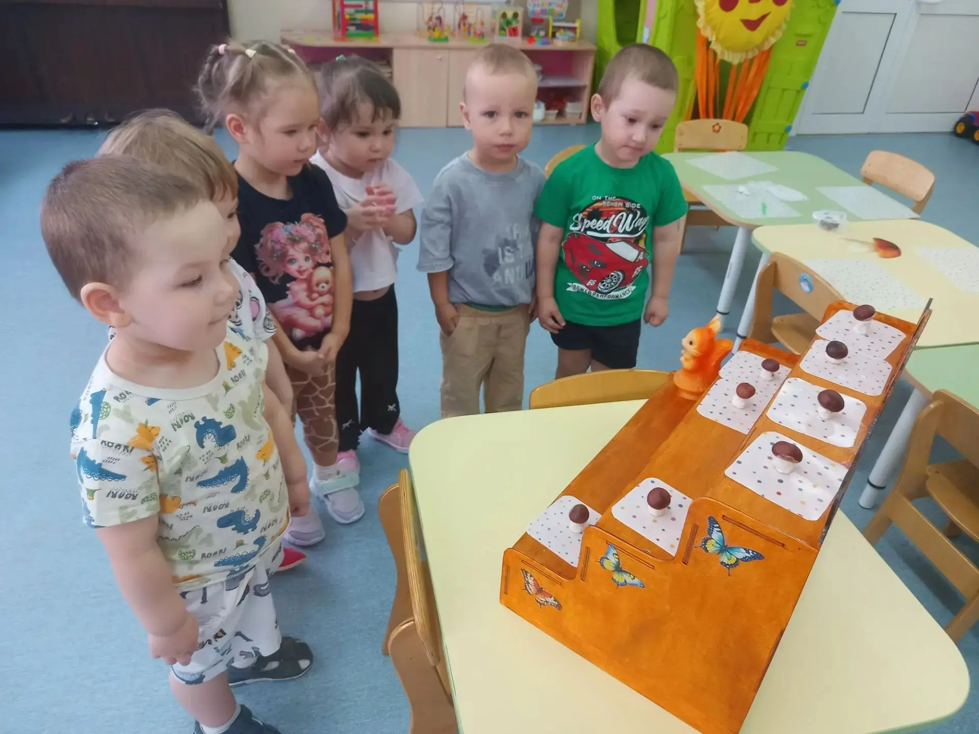 🐿 Грибочки для белочки.