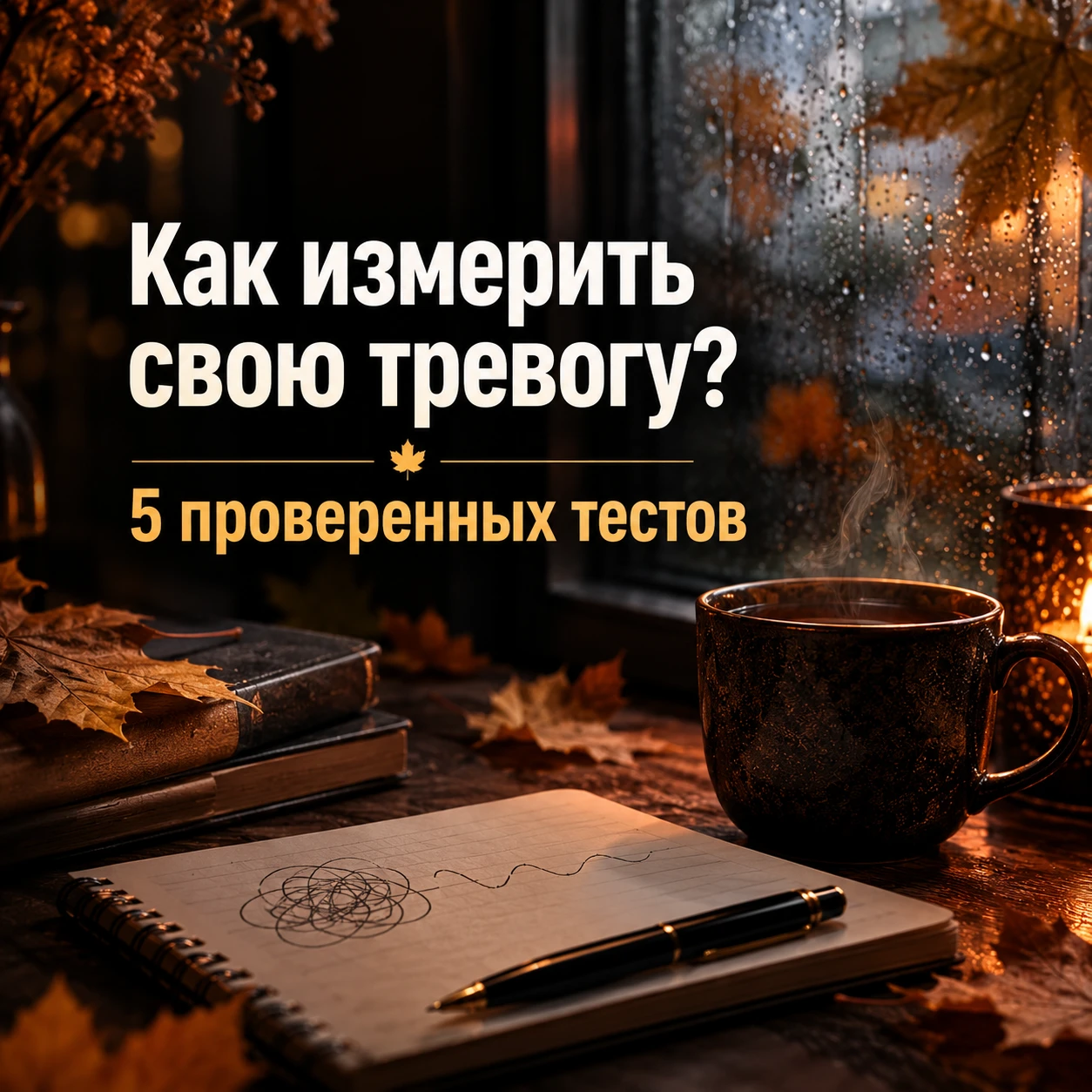 ✅ Как измерить тревогу?