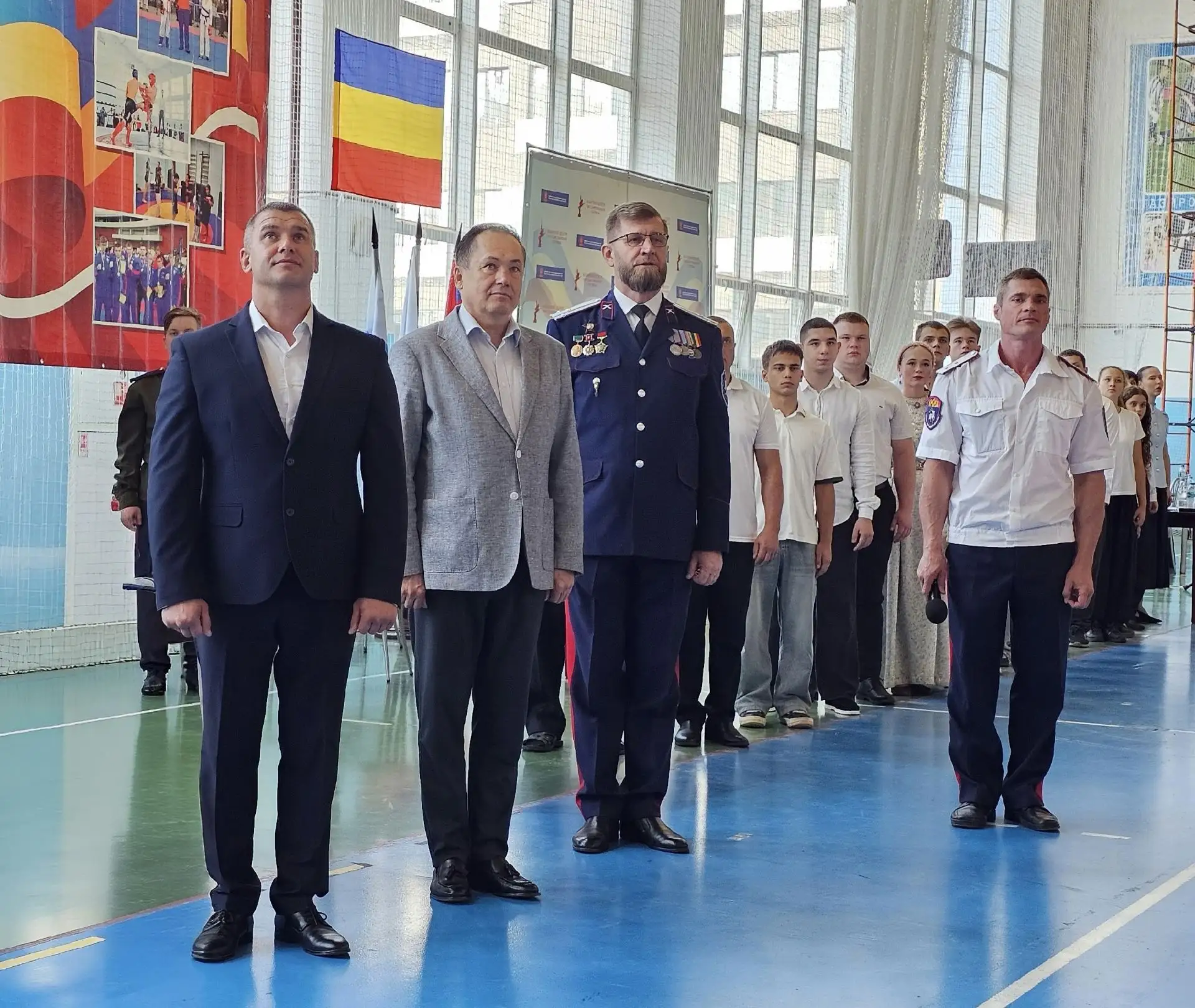 Поддерживаем юных спортсменов и патриотов