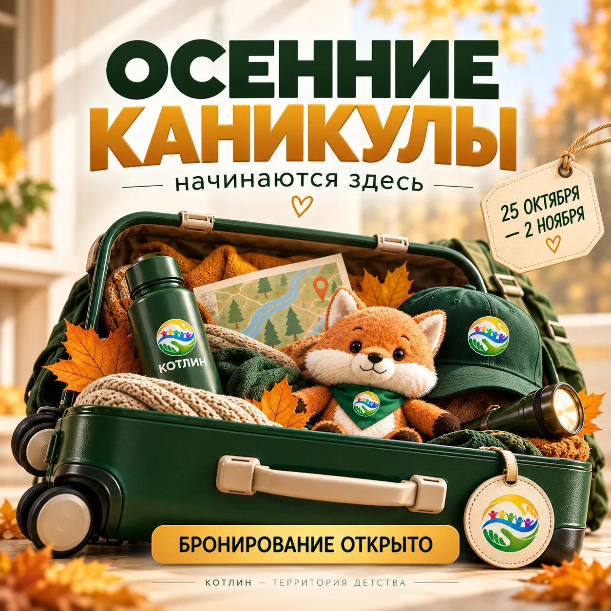 🍂 Осень в «Котлине» официально начинается с хороших новостей: открываем бронирование н...