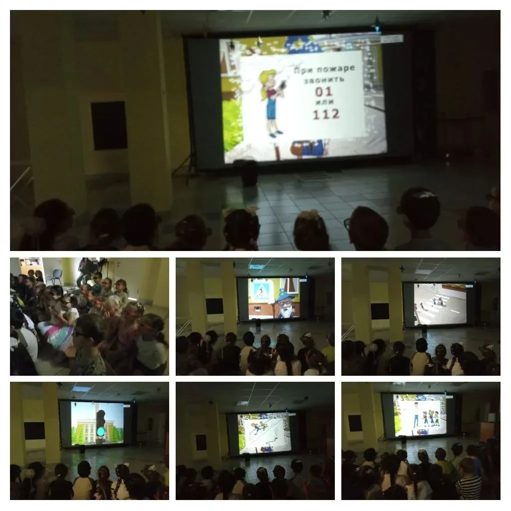 Сегодня в 12 и 14 группах было познавательное и увлекательное КИНО в очках 3D!!!