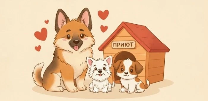 ❤️ 300 собак ждут нашей помощи! ❤️