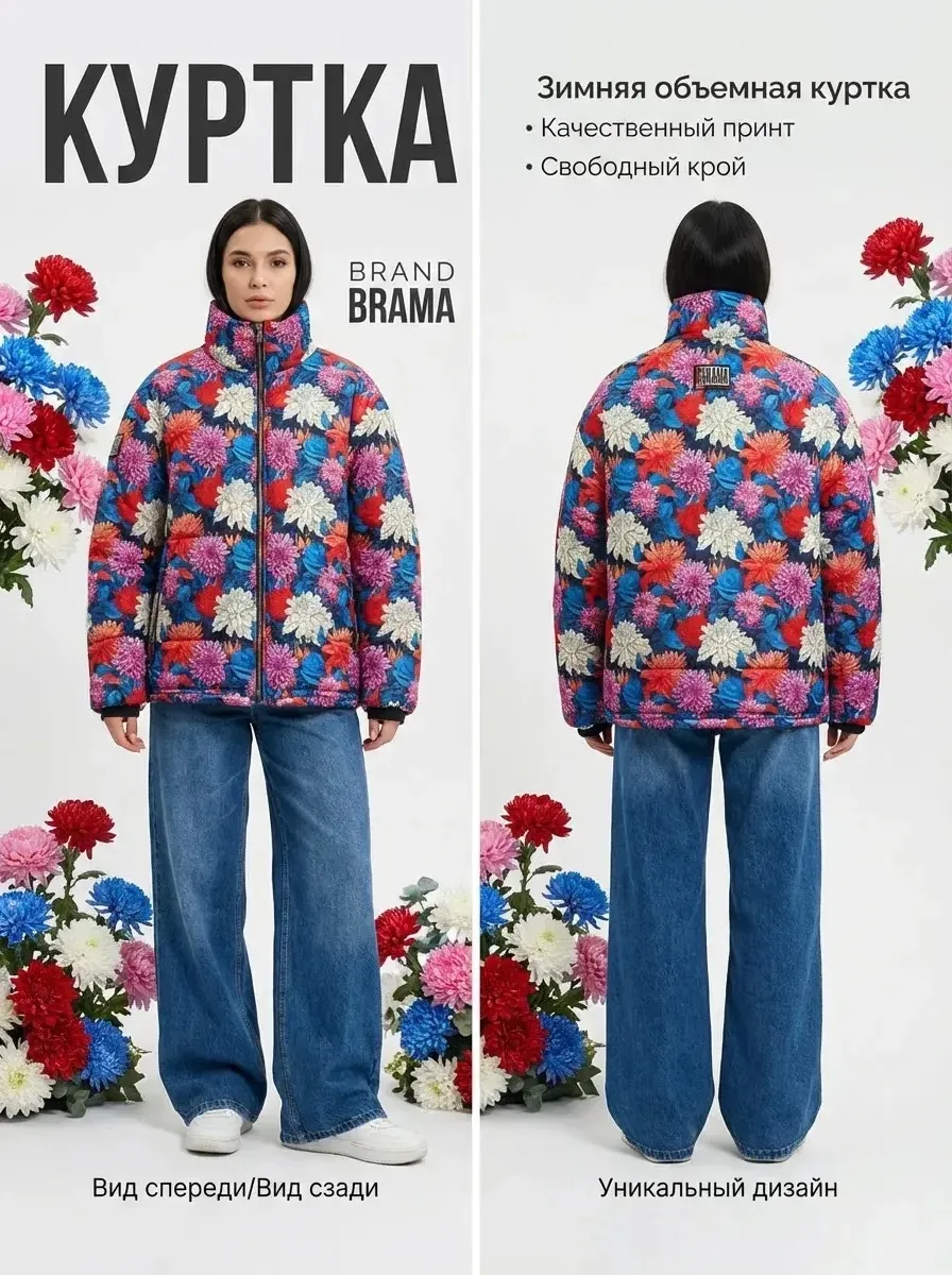 🧥 Пополнение линейки эксклюзивных курток от бренда «BRAMA»!