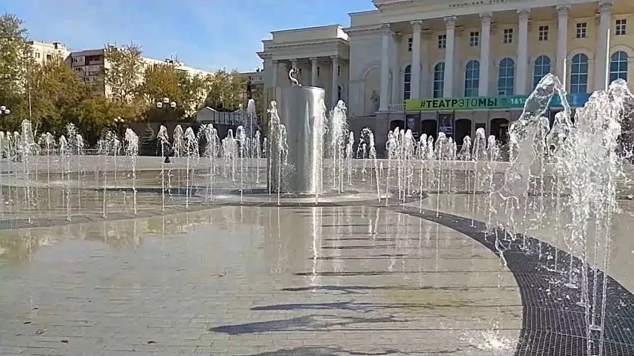 Фонтаны Тюмени уходят на зимнюю паузу