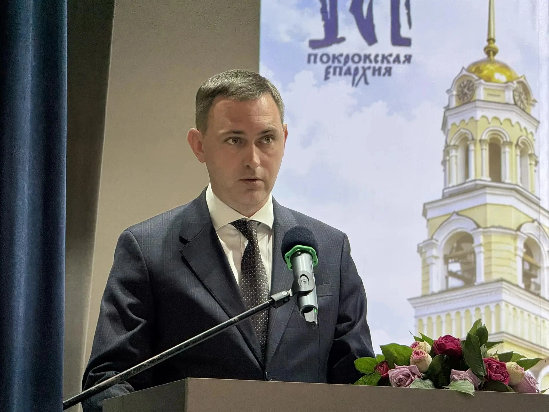 Вместе с епископом Покровским и Новоузенским Феодором и заместителем министра внутренне...
