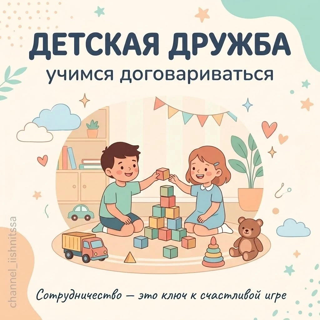 😤«Это моя игрушка!» — кричит малыш. Знакомо?