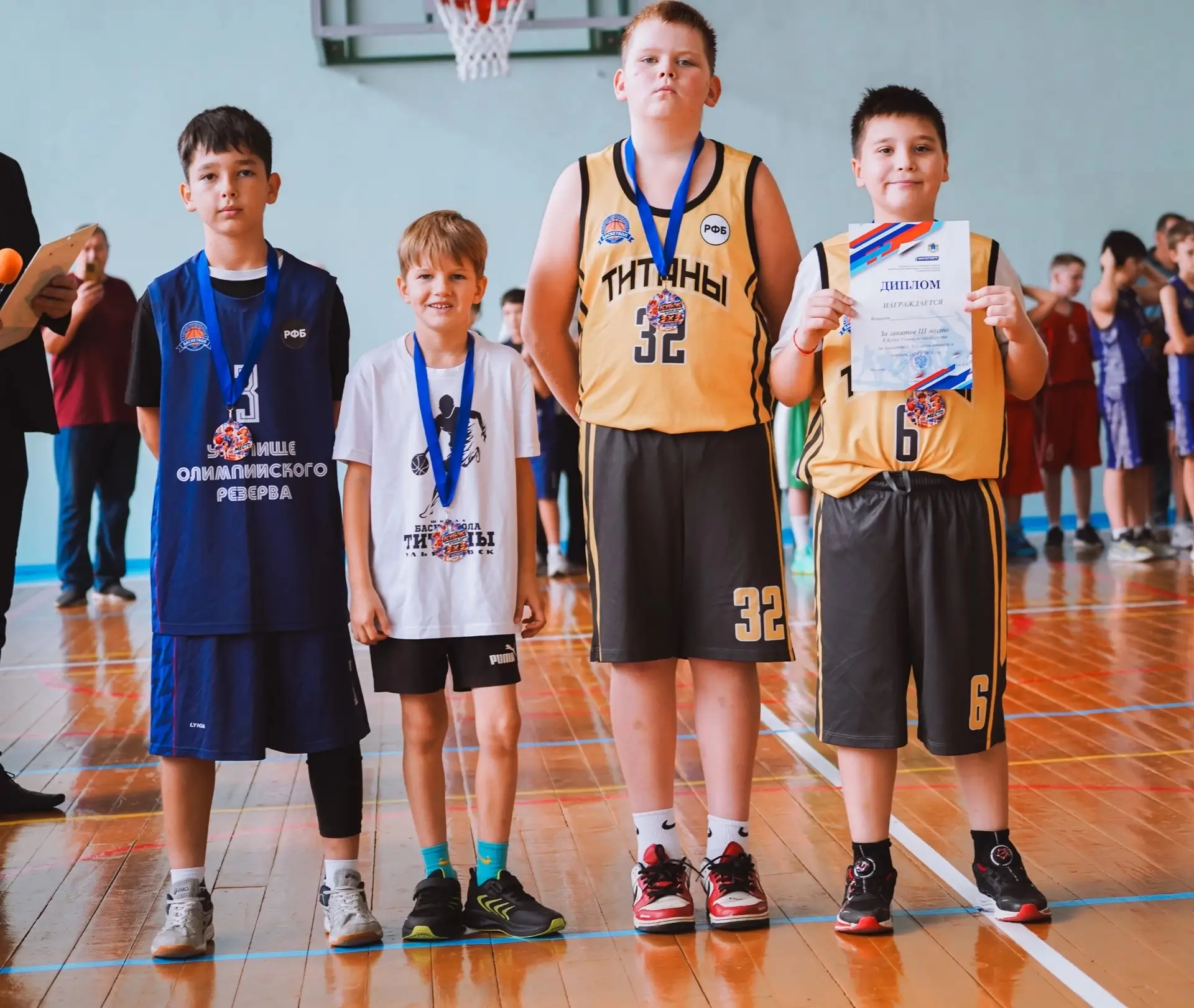🏀 На кубке Ульяновской области по баскетболу 3х3 сборная команда нашей школы заняла 🥉...
