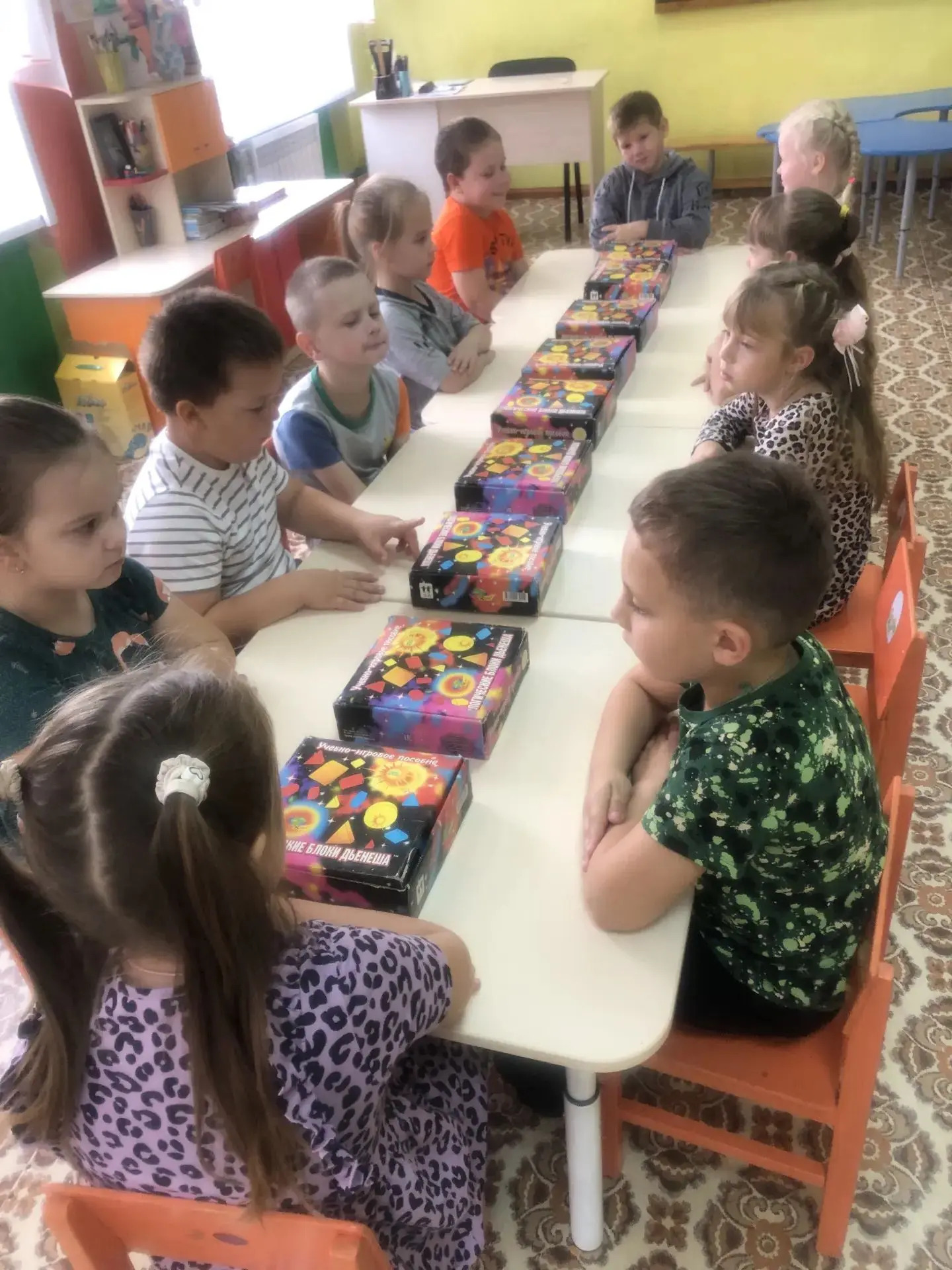 Занятие с блоками Дьенеша в подготовительной к школе группе! 🧩✨