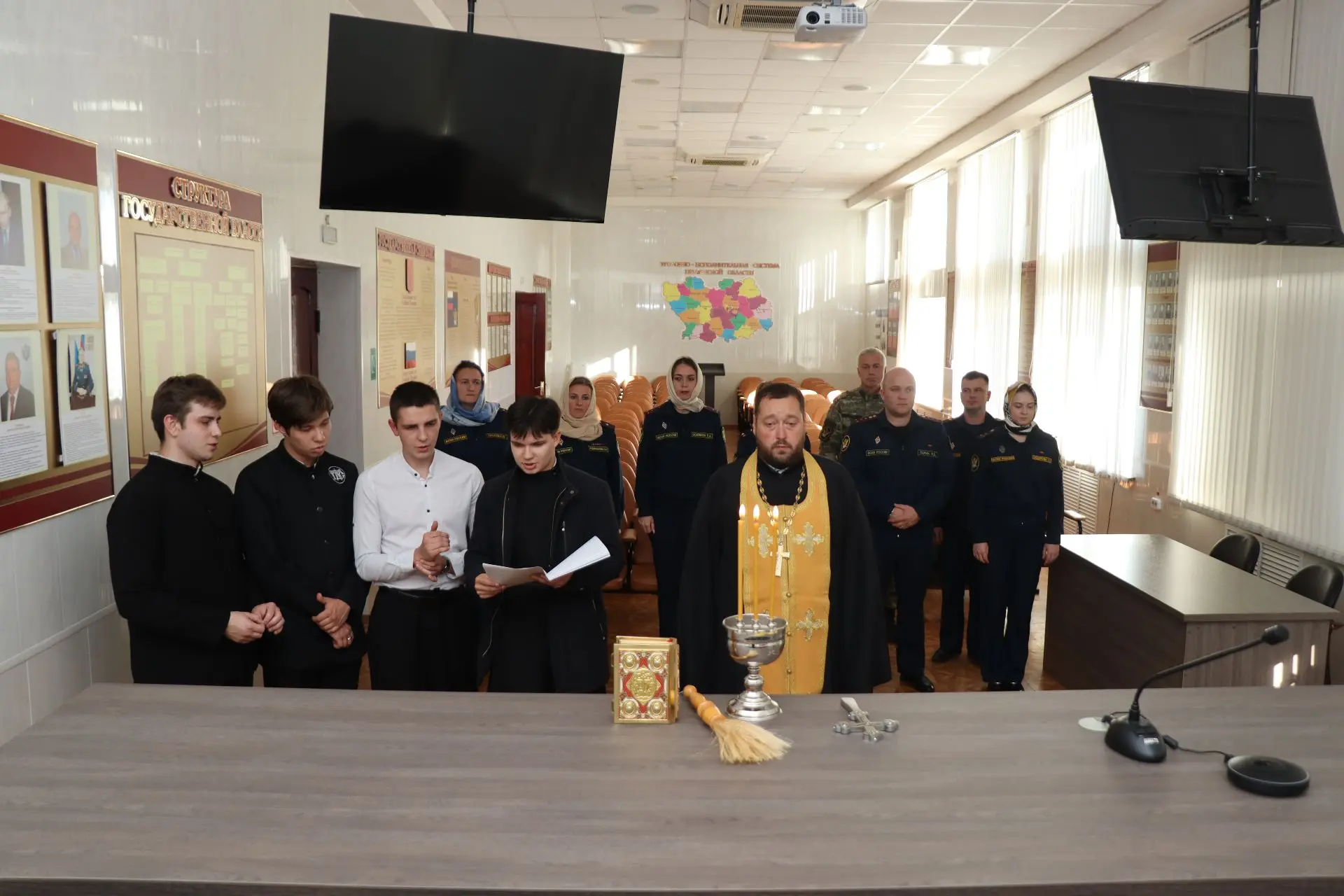 В УФСИН России по Пензенской области прошёл молебен в рамках Всероссийской недели молитвы