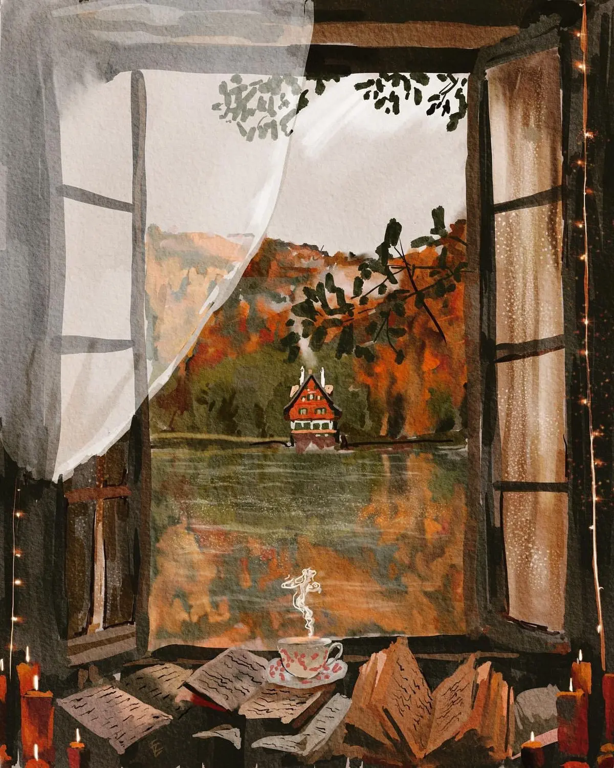 🍂 Октябрьский вайб нашей школы🤎