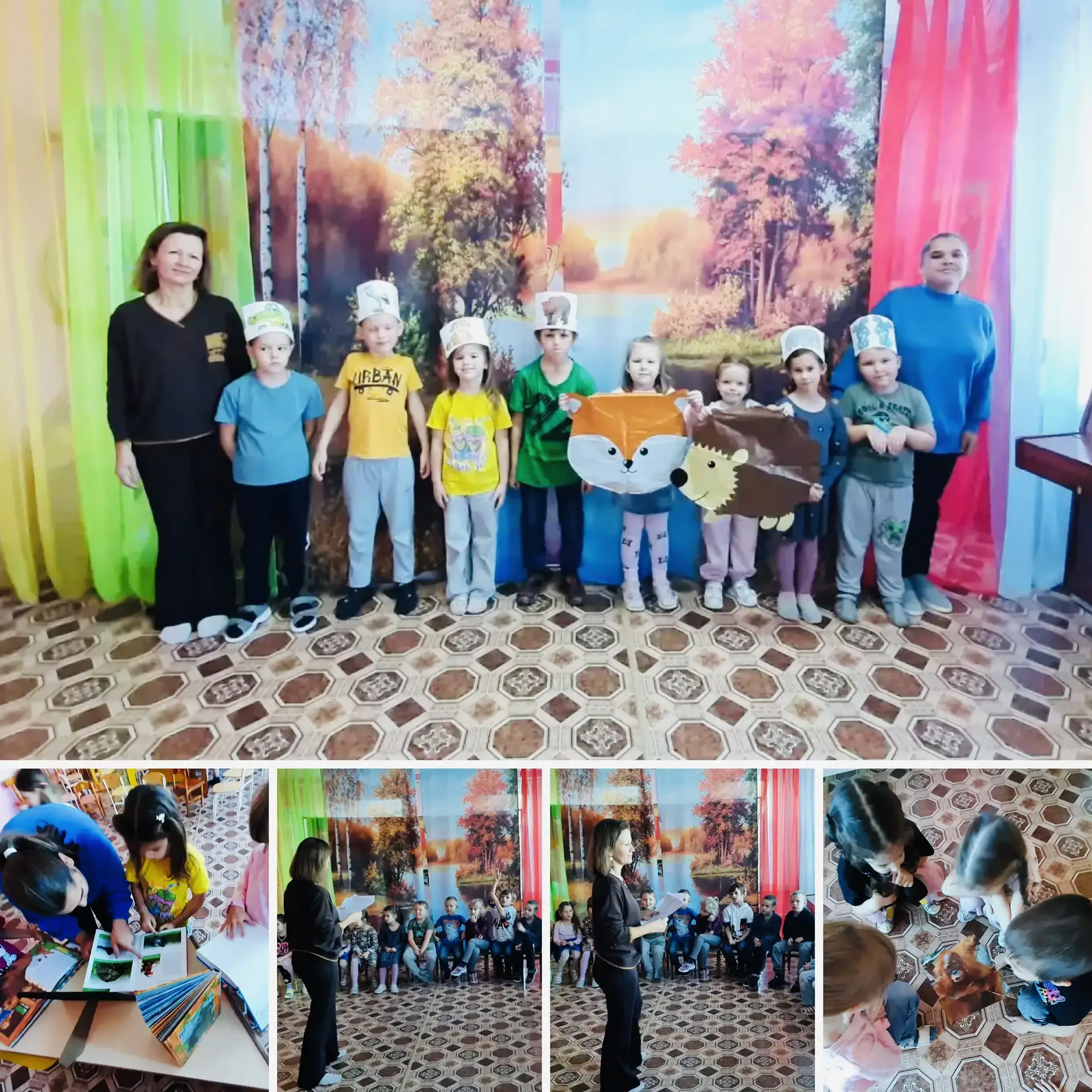 Специалисты городской библиотеки №5 провели для воспитанников МДОУ «Детский сад №1 г. П...