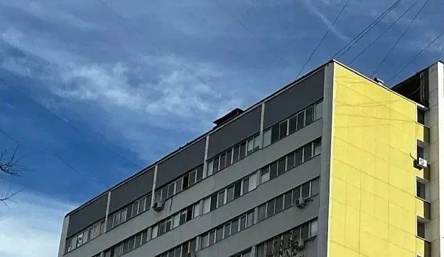 Зеленоград: закрыли ниши над балконами в 9 микрорайоне