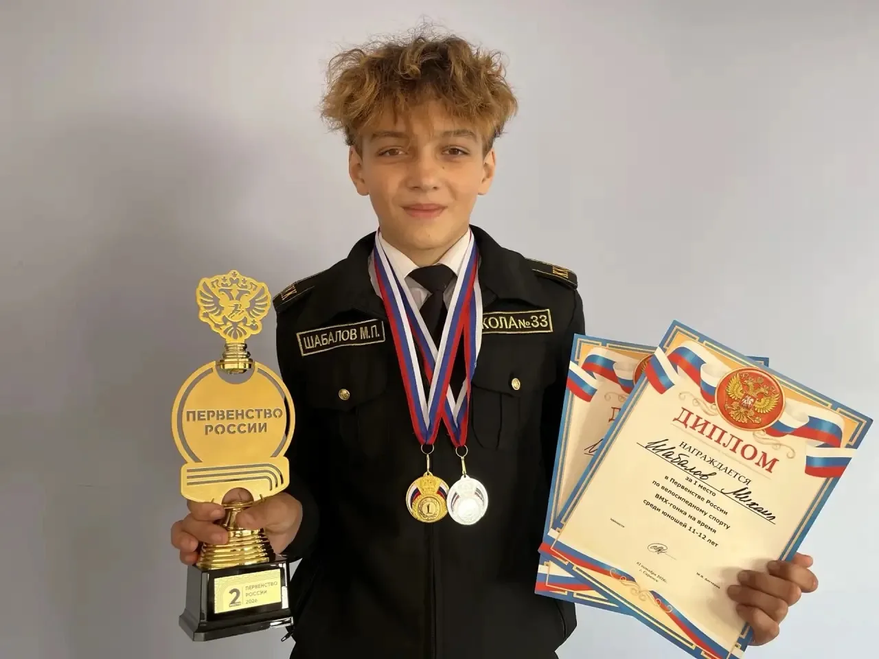 🏆🚴‍♂️ Победа на Кубке России по BMX! 🥇