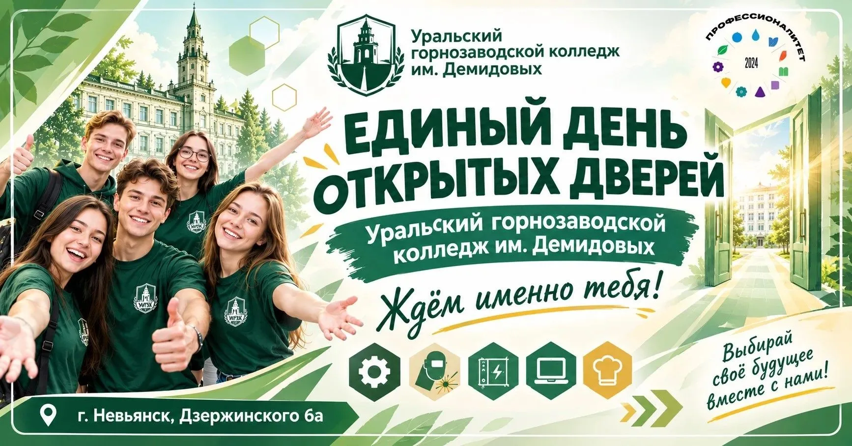 ЕДИНЫЙ ДЕНЬ ОТКРЫТЫХ ДВЕРЕЙ 17 октября 2026год