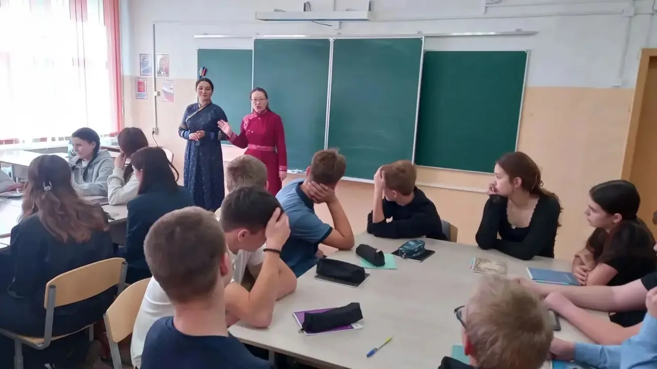📣Познакомились с бурятскими народными играми